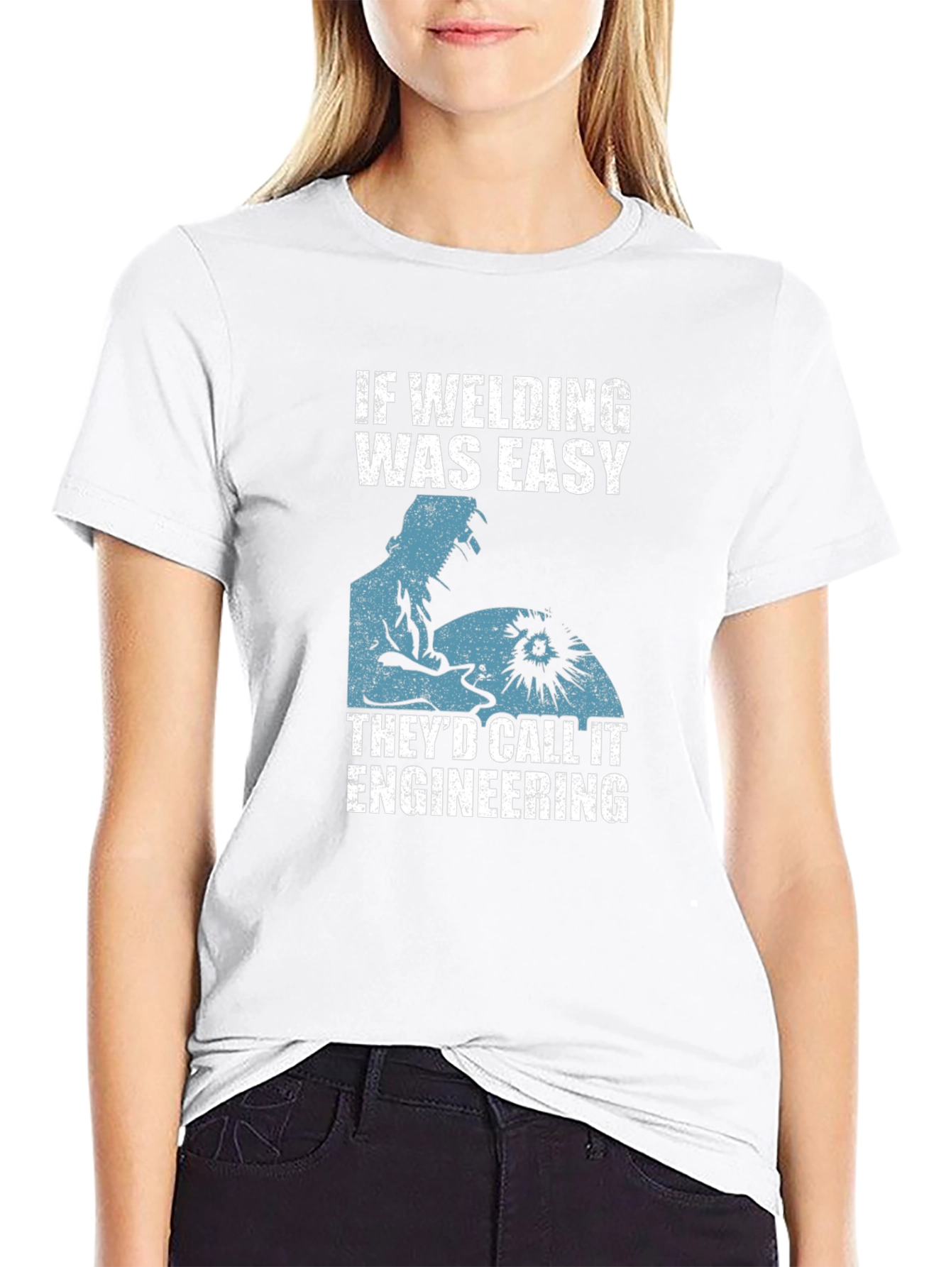 Welding Humor Graphic Tee - Engineer Joke Shirt