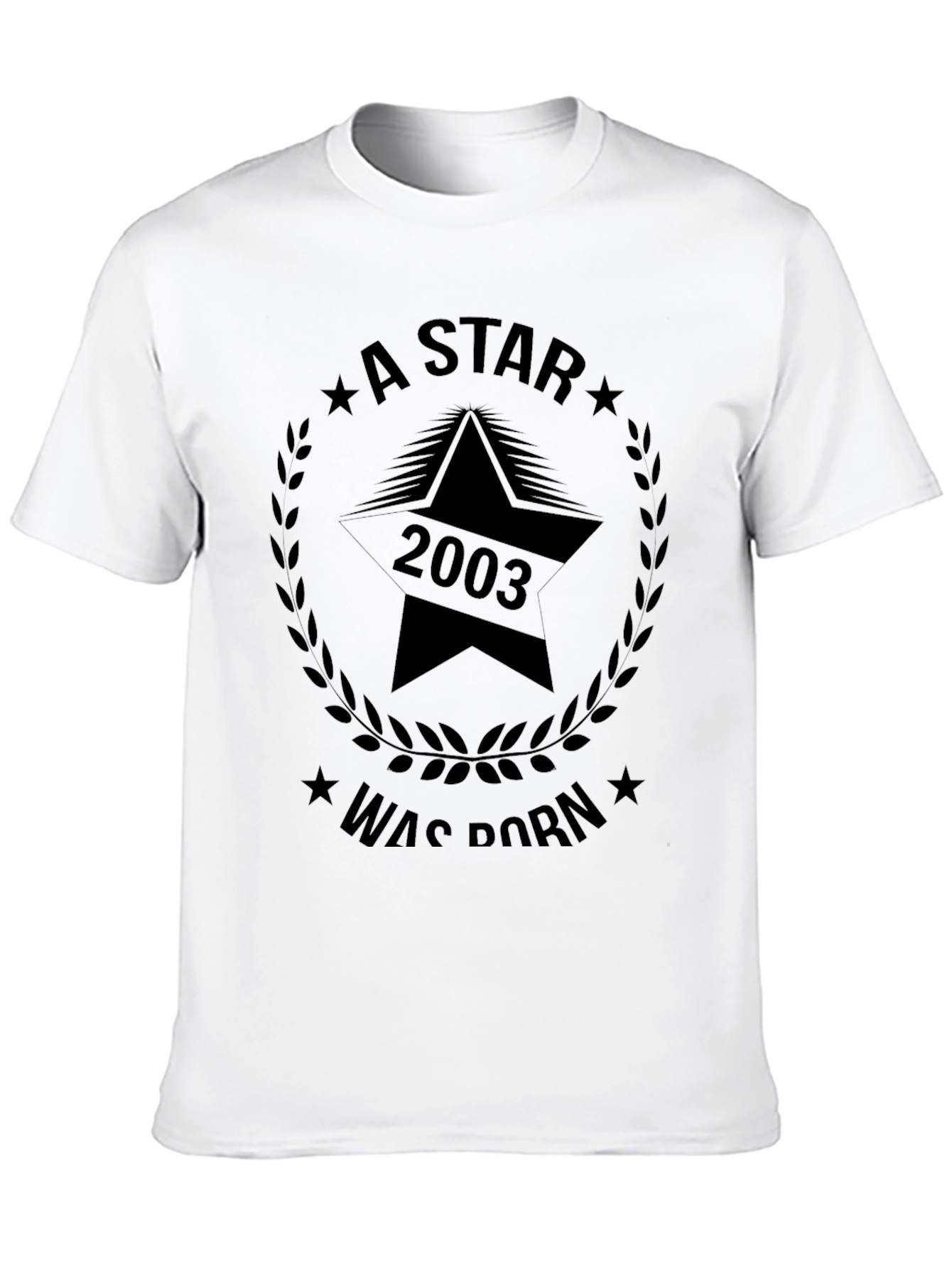 A Star Was Born 2003 Black T-Shirt