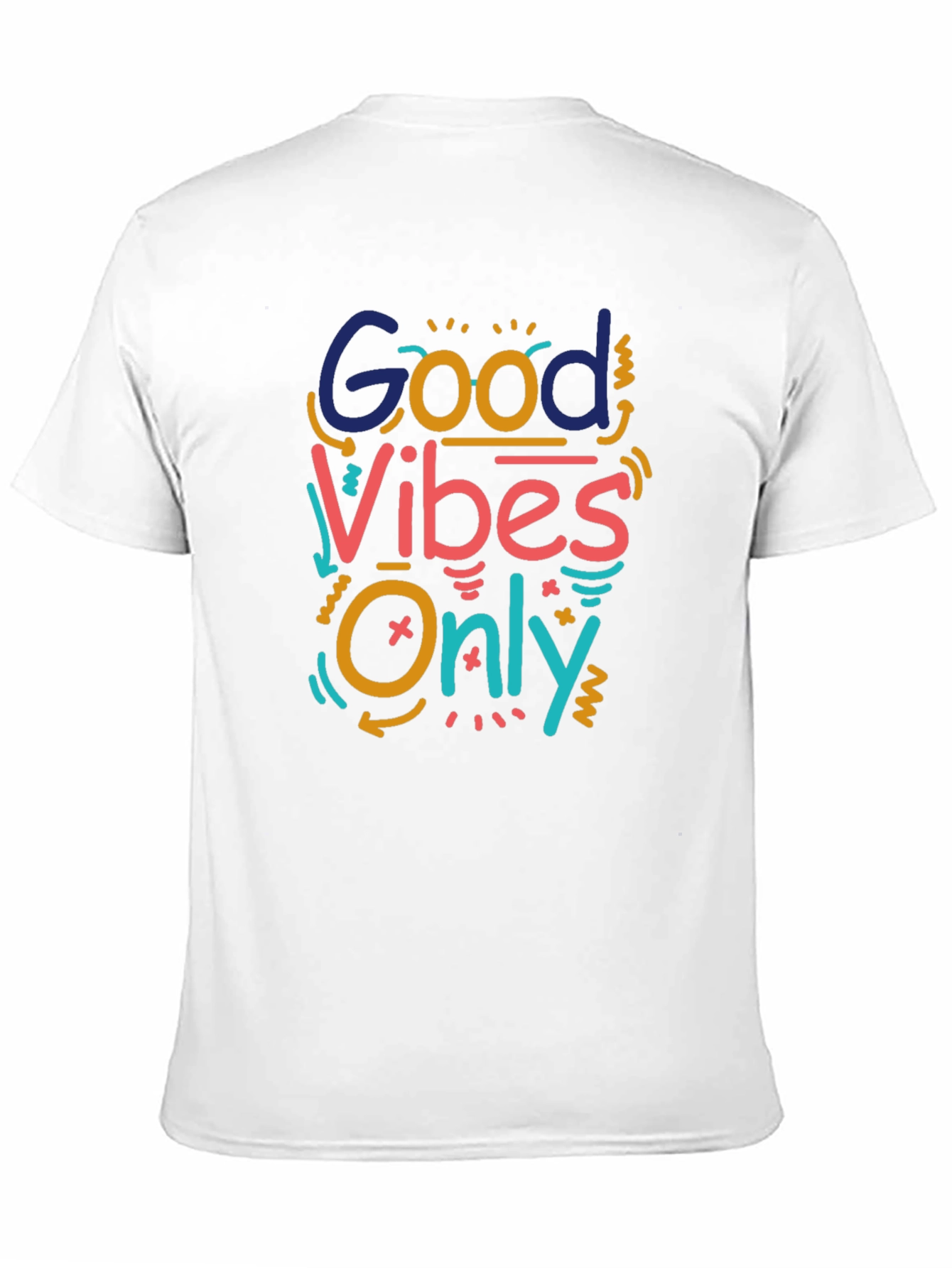 Good Vibes Only Graphic Tee - Black