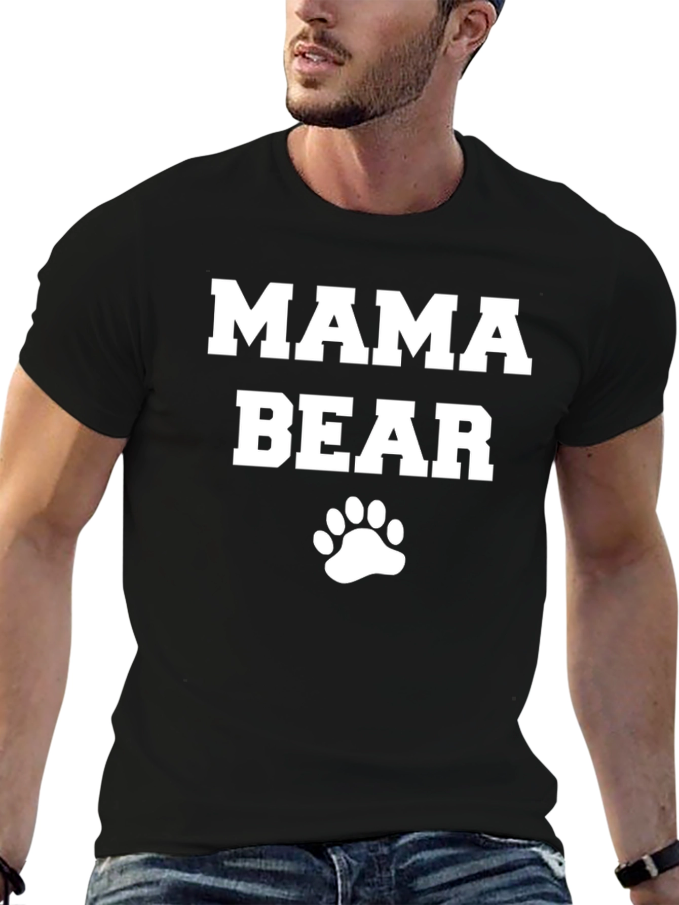 Mama Bear T-Shirt - Black Tee