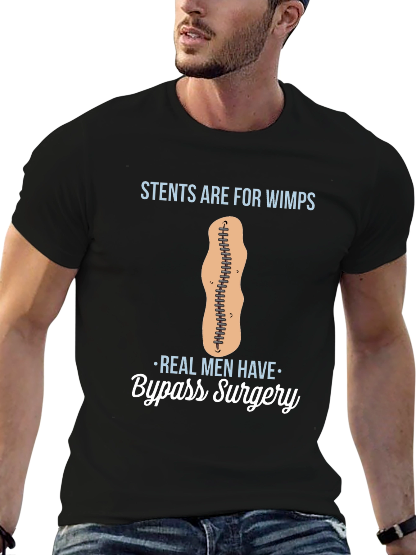 Stents Are For Wimps Bypass Surgery T-Shirt