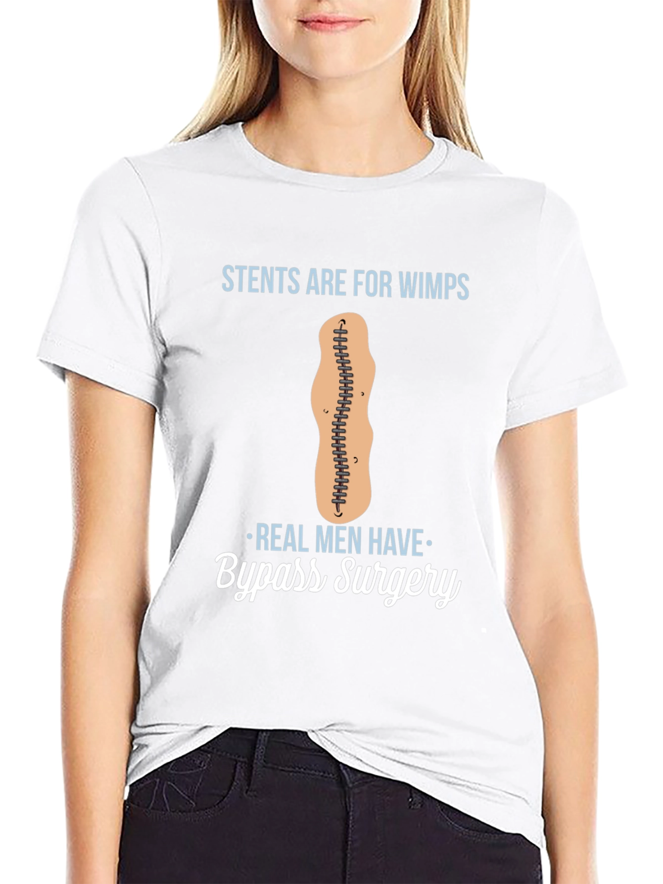 Stents Are For Wimps Bypass Surgery T-Shirt