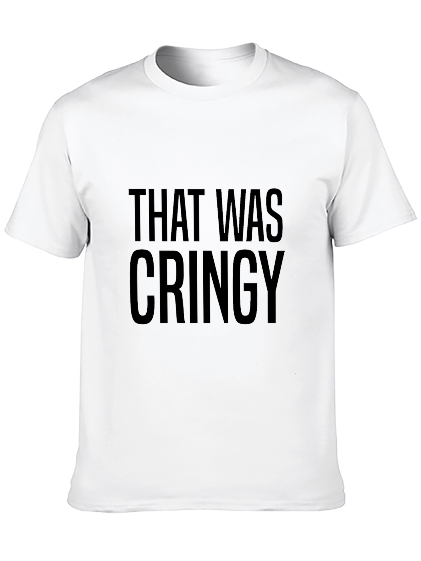 That Was Cringy Black Tee