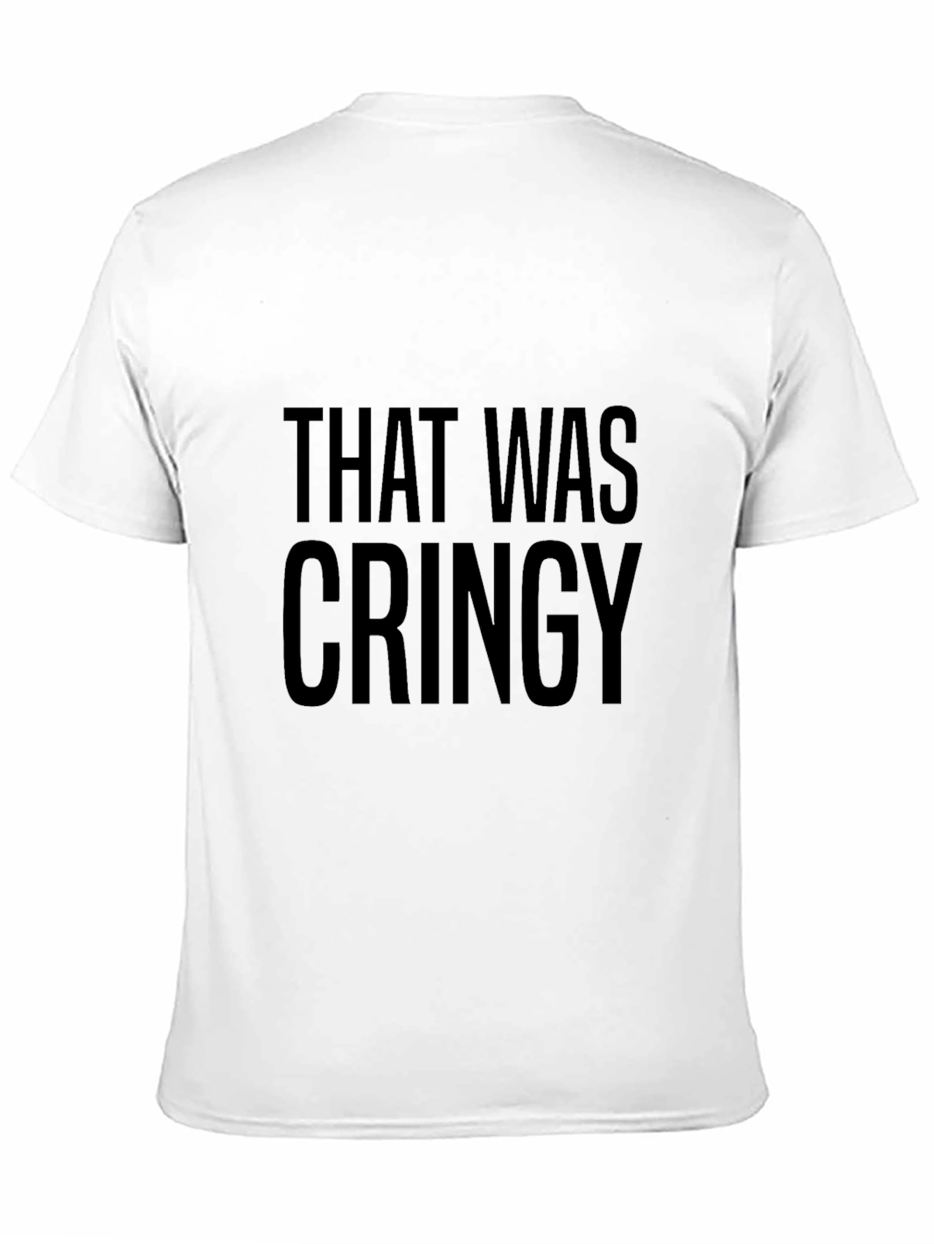 That Was Cringy Black Tee