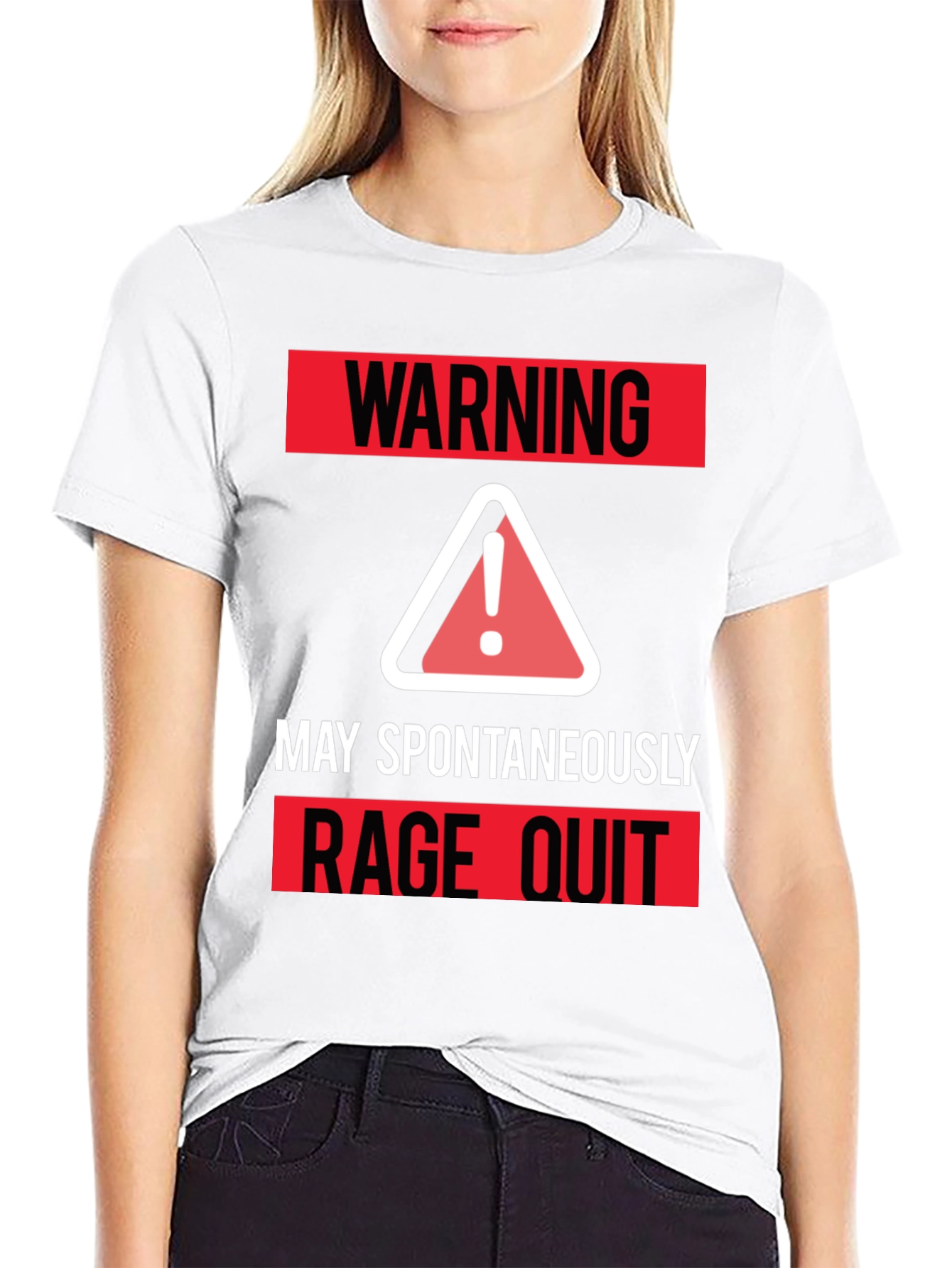 Warning May Spontaneously Rage Quit T-Shirt