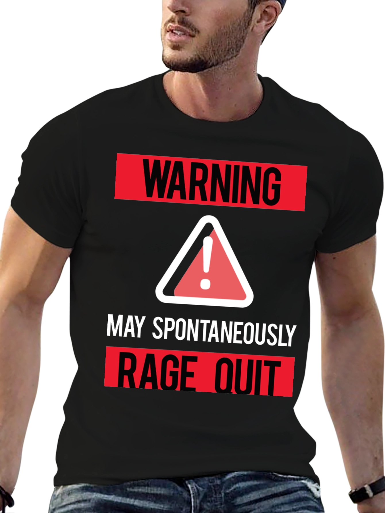 Warning May Spontaneously Rage Quit T-Shirt
