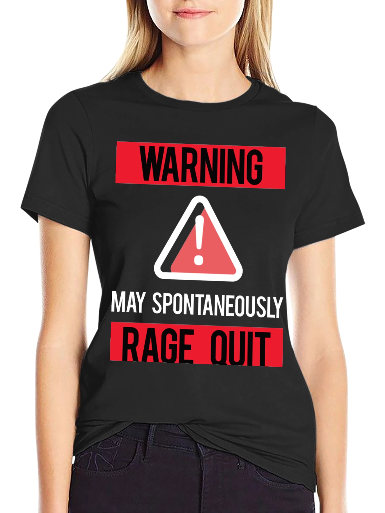 Warning May Spontaneously Rage Quit T-Shirt
