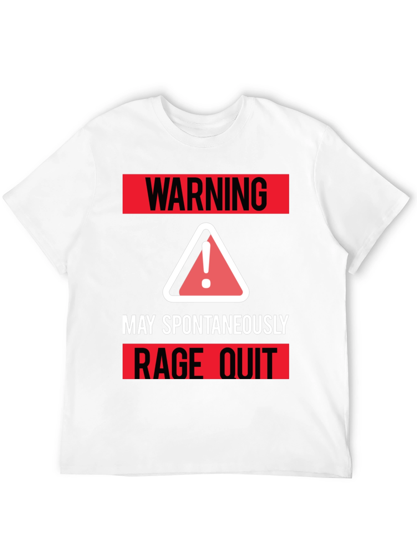Warning May Spontaneously Rage Quit T-Shirt