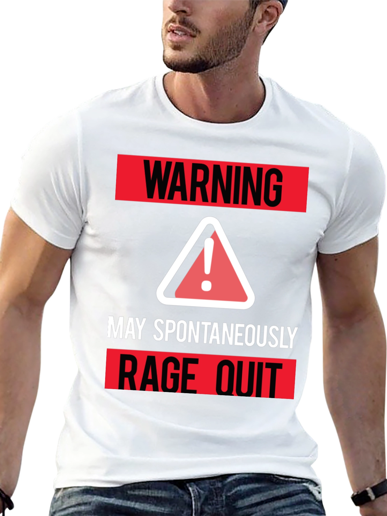Warning May Spontaneously Rage Quit T-Shirt
