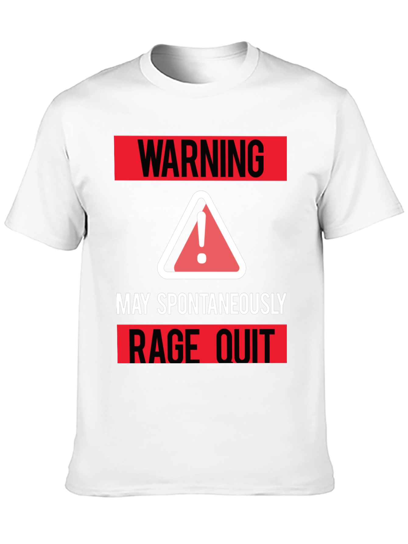 Warning May Spontaneously Rage Quit T-Shirt