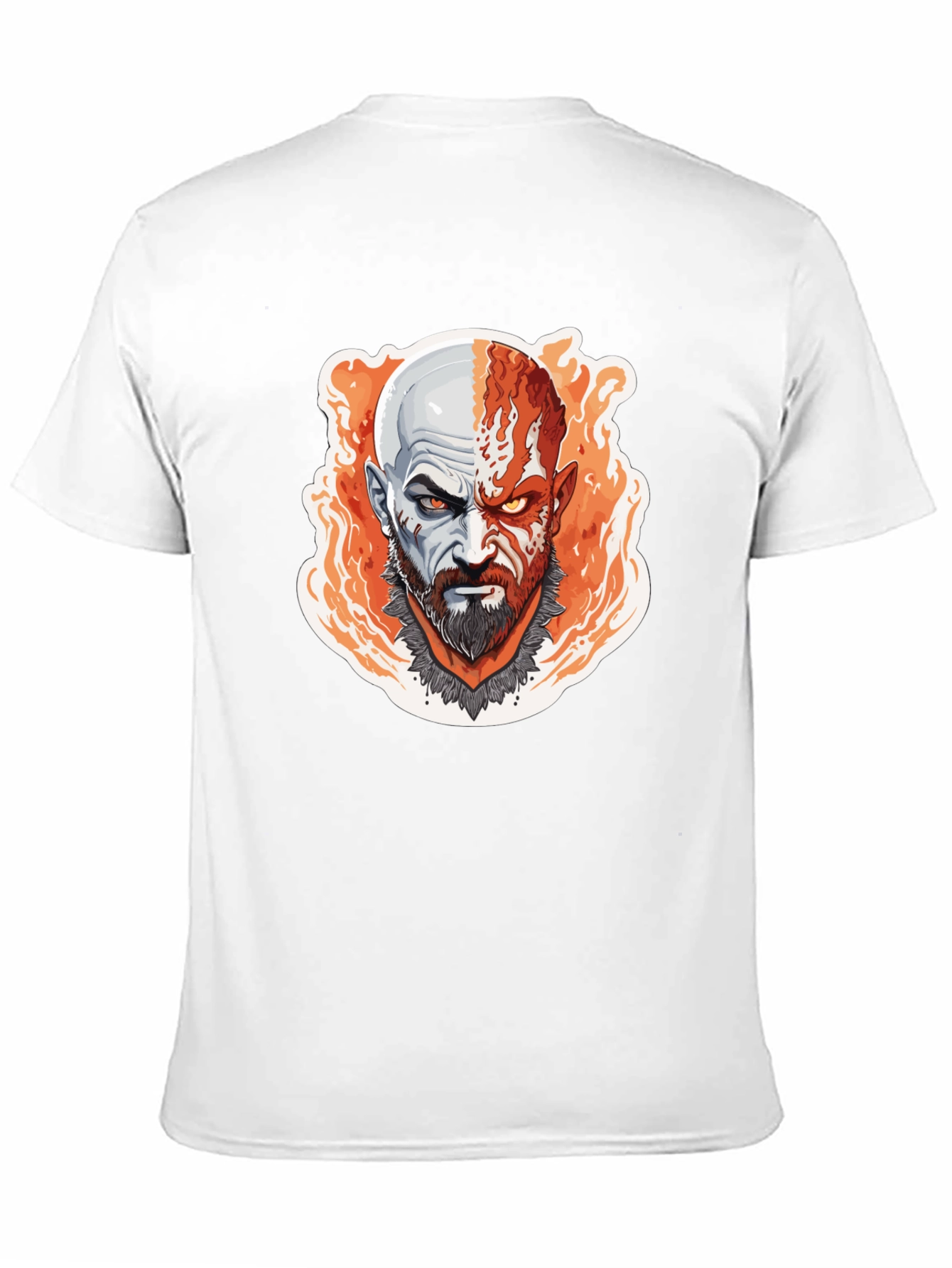 Kratos God of War Graphic T-Shirt - Black