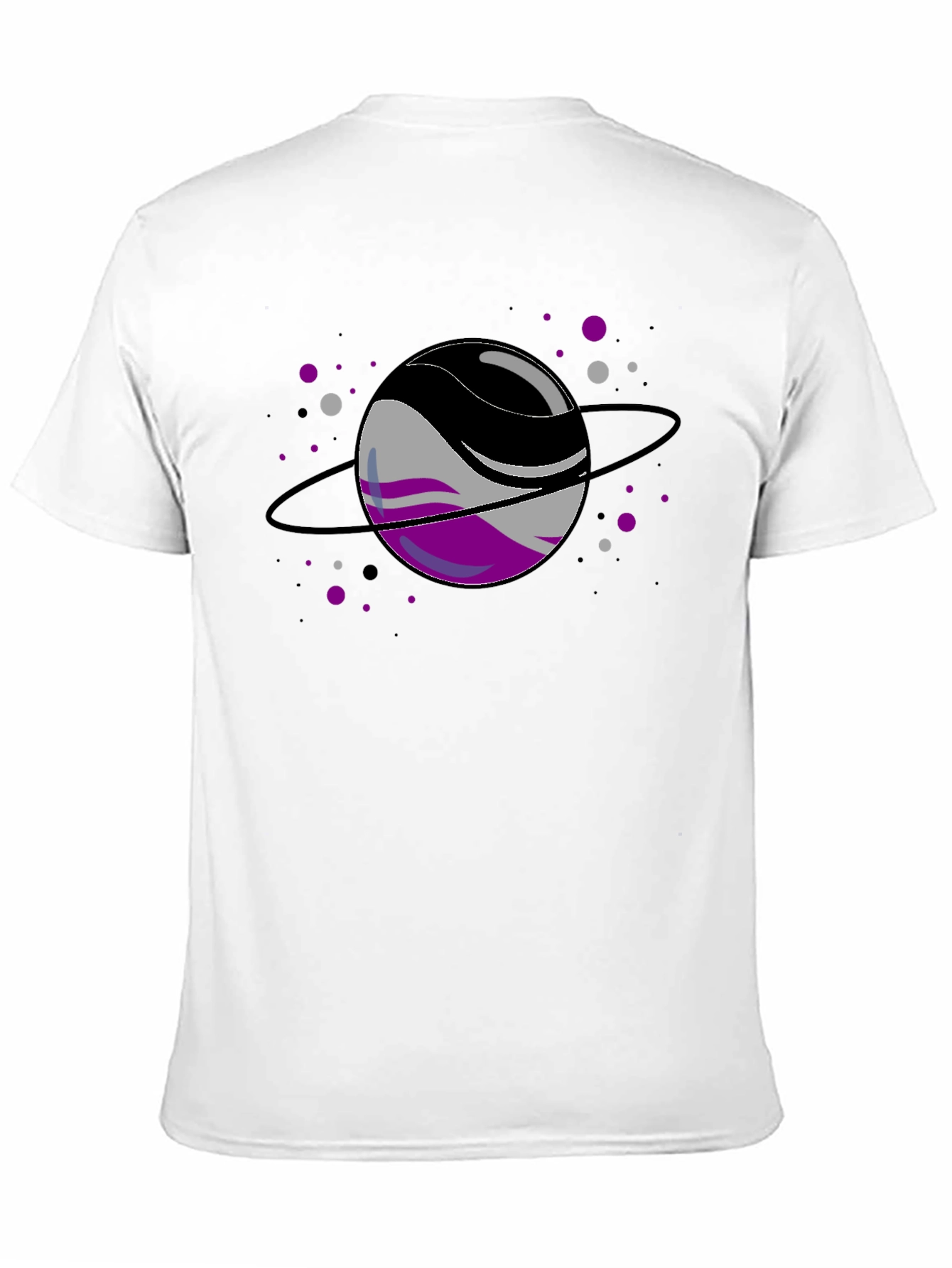 Asexual Pride Planet T-Shirt