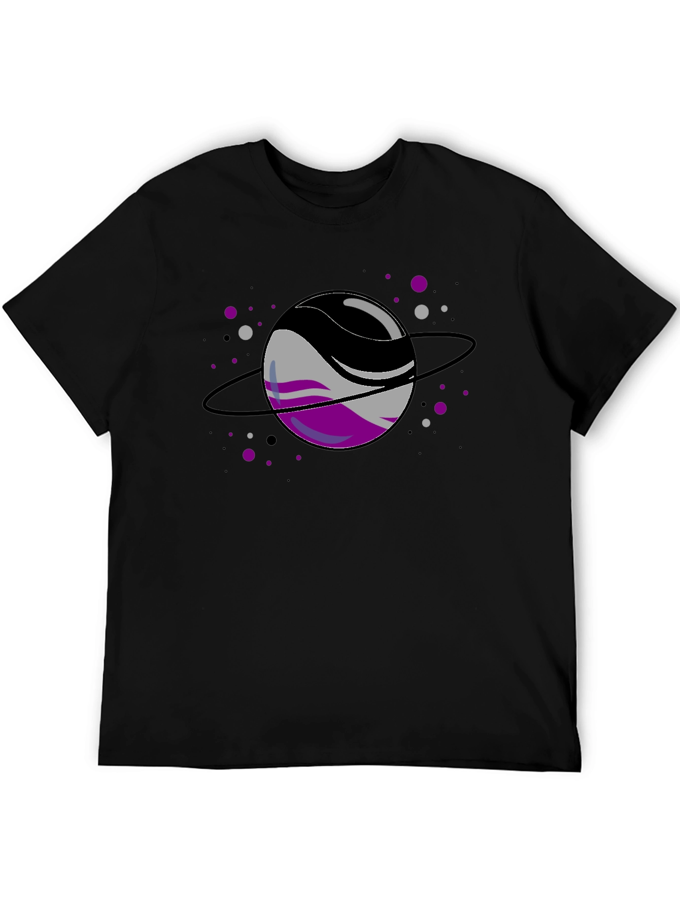 Asexual Pride Planet T-Shirt