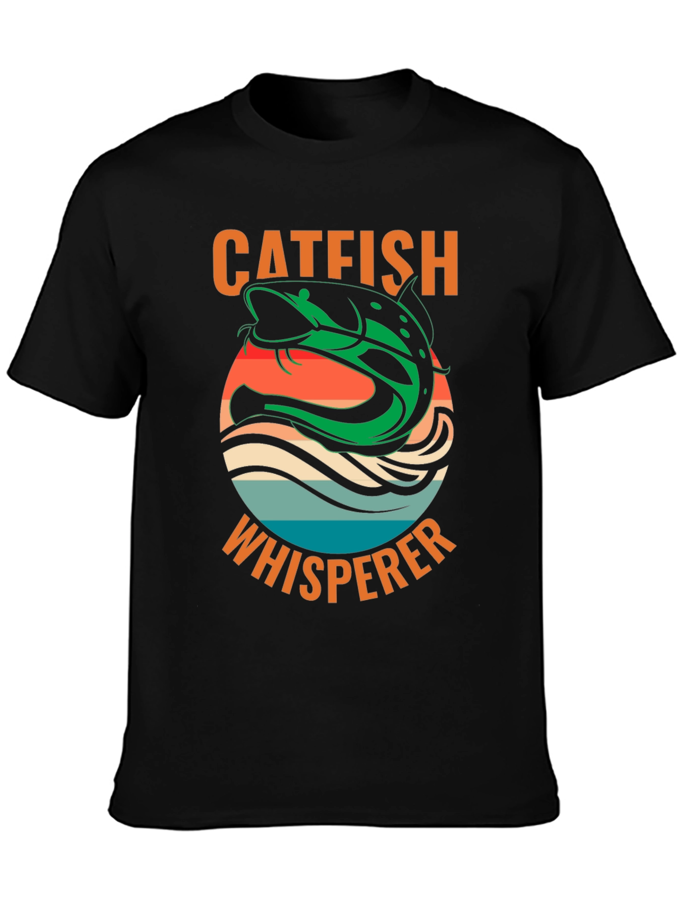 Catfish Whisperer Graphic T-Shirt - Fishing Lover Tee