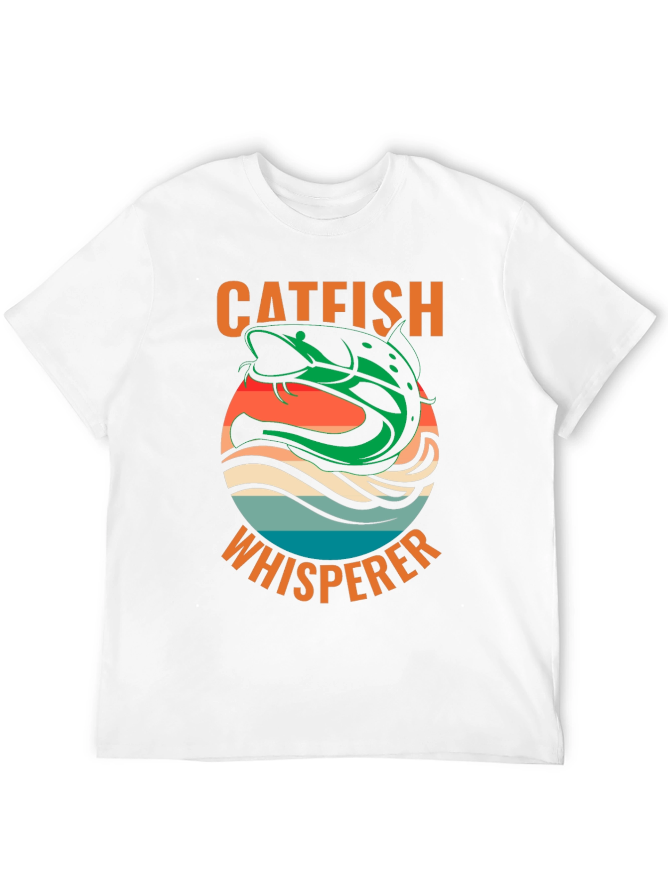 Catfish Whisperer Graphic T-Shirt - Fishing Lover Tee