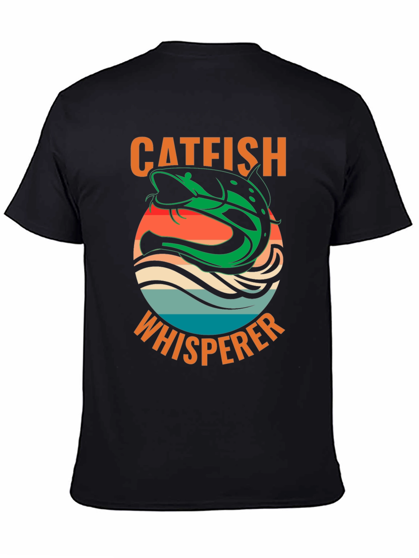 Catfish Whisperer Graphic T-Shirt - Fishing Lover Tee