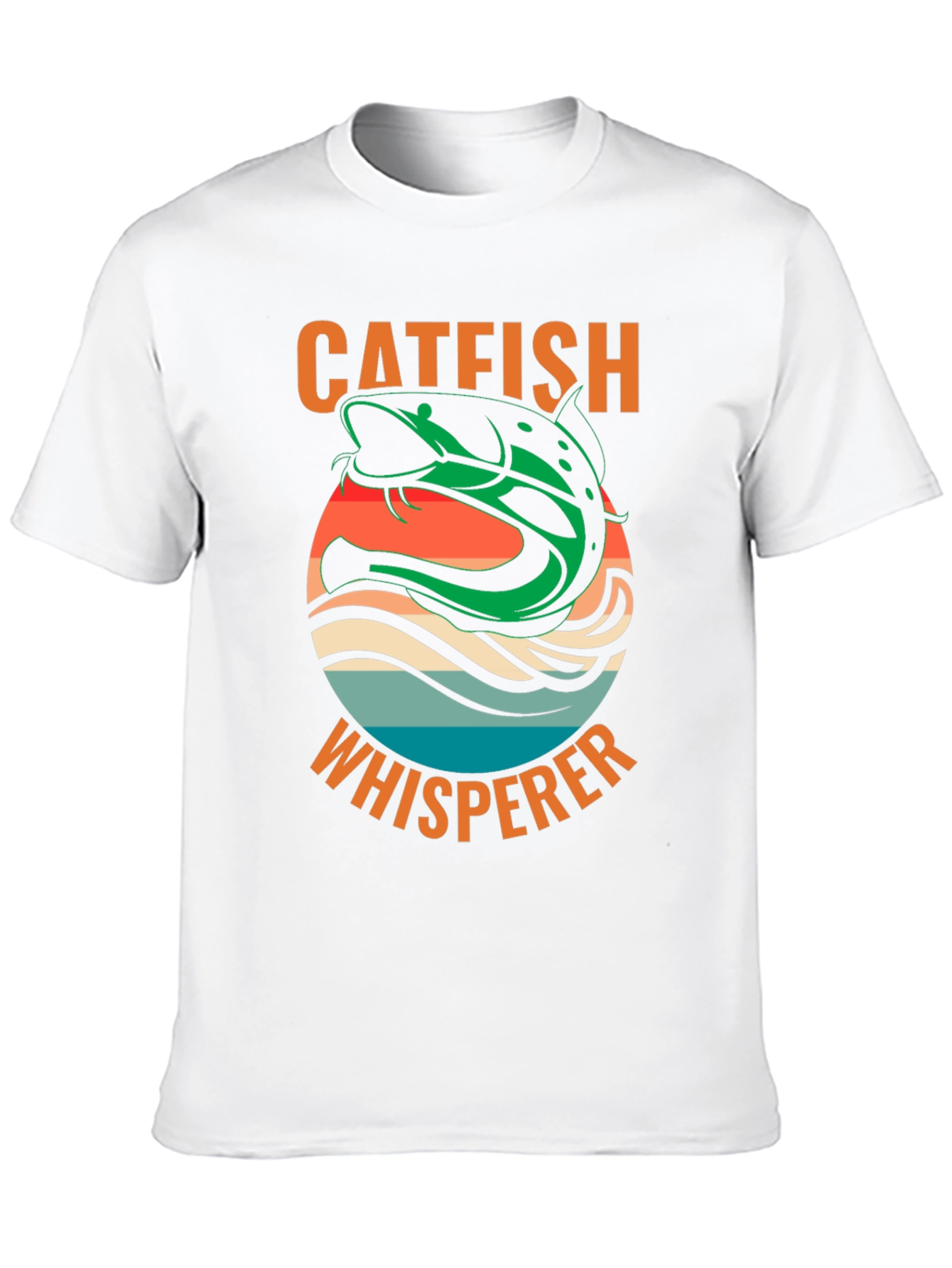 Catfish Whisperer Graphic T-Shirt - Fishing Lover Tee