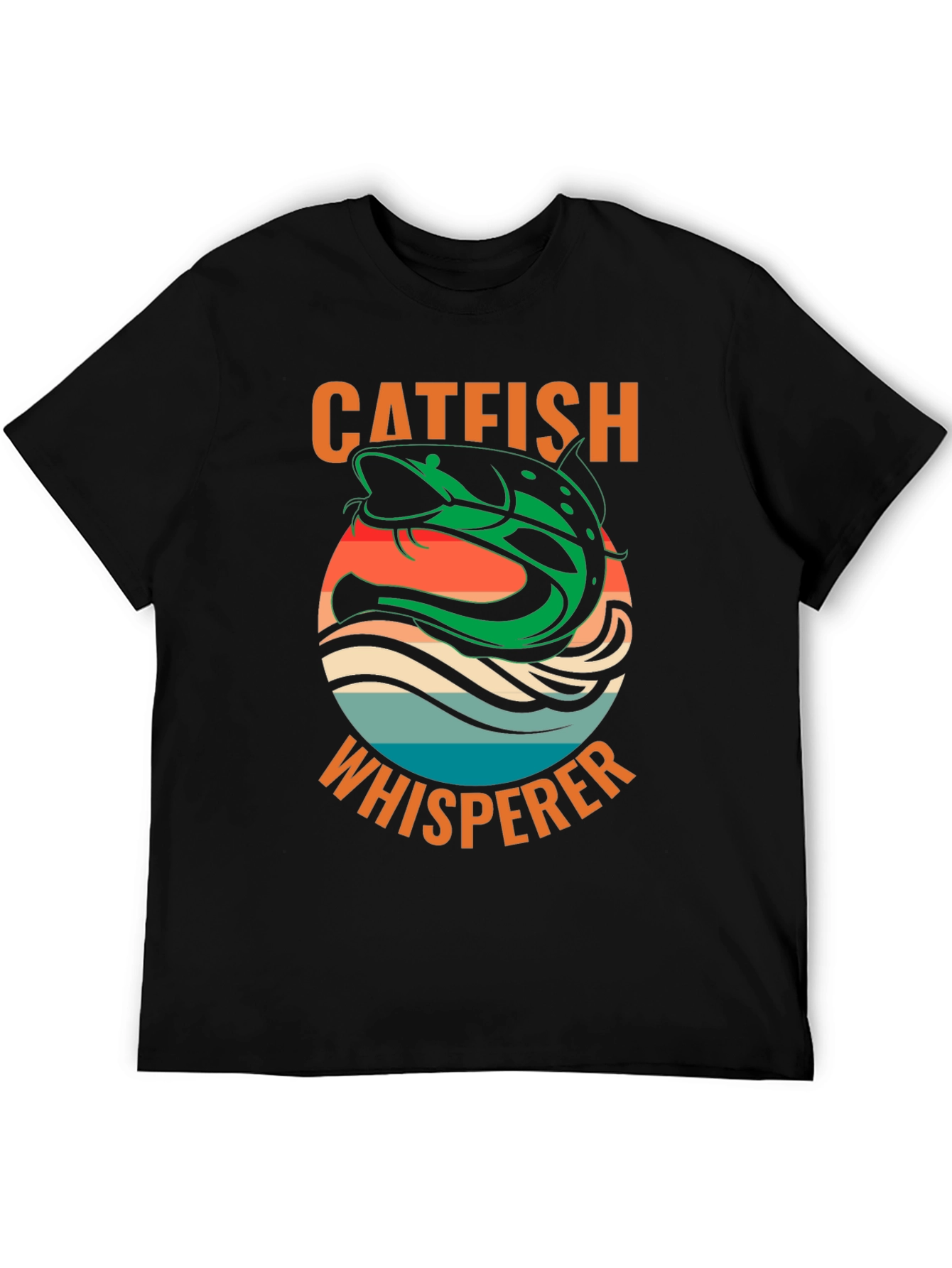 Catfish Whisperer Graphic T-Shirt - Fishing Lover Tee