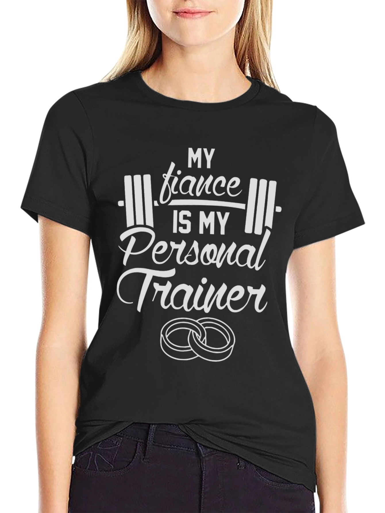 Fiancé Personal Trainer T-Shirt - Workout Gift