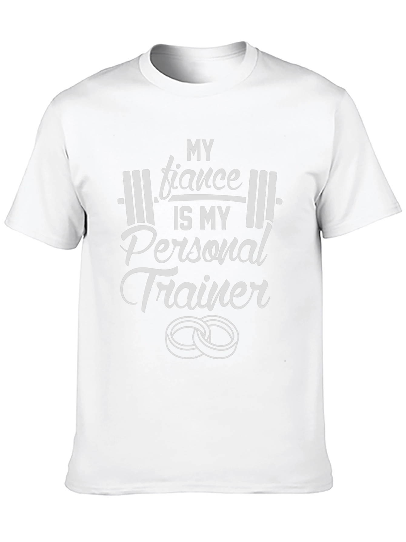 Fiancé Personal Trainer T-Shirt - Workout Gift