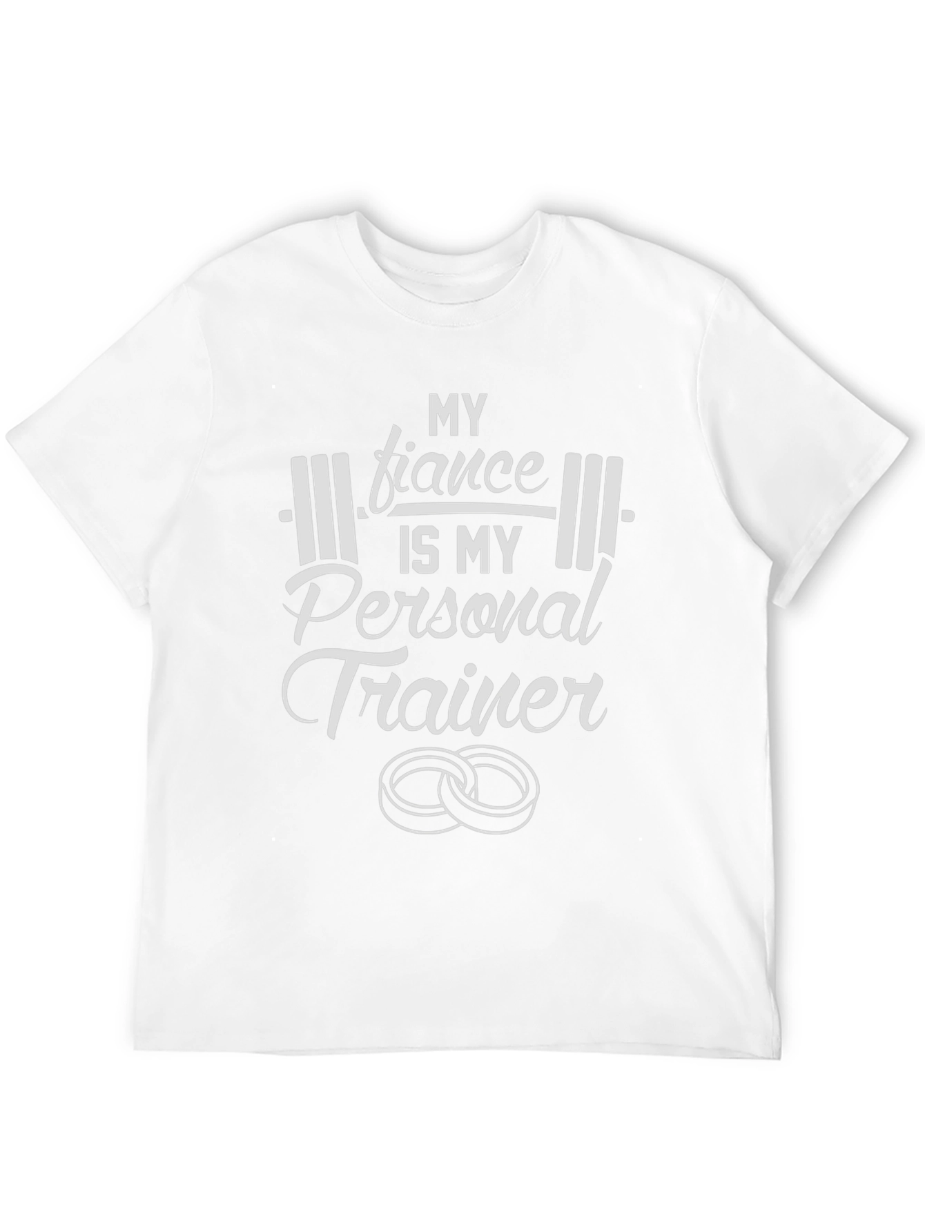 Fiancé Personal Trainer T-Shirt - Workout Gift