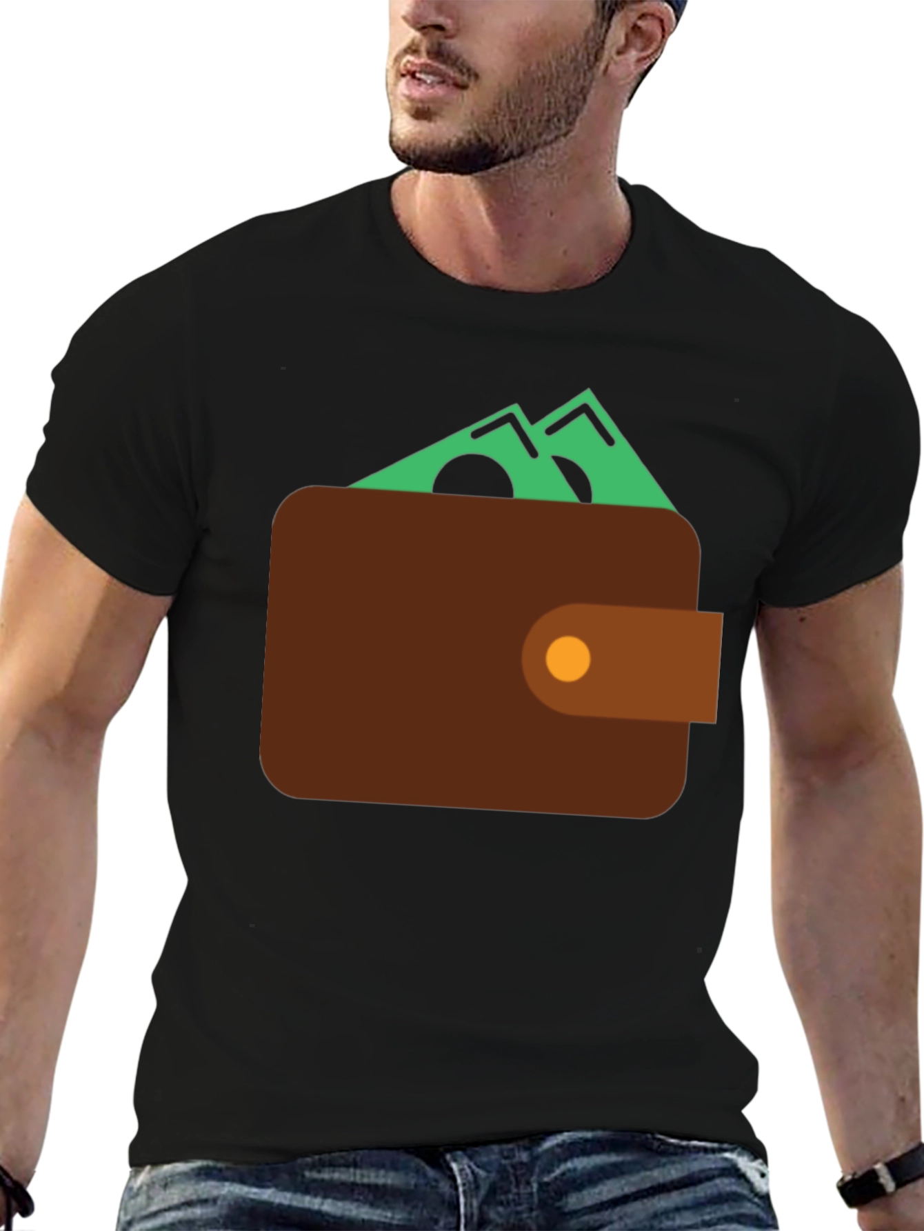 Money Wallet T-Shirt - Funny Graphic Tee