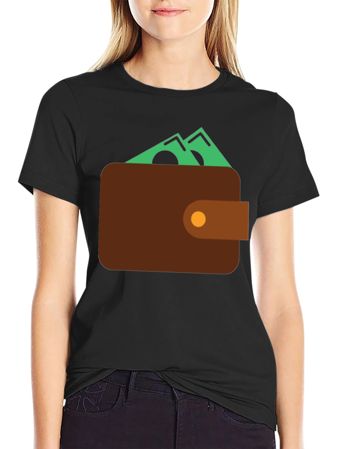 Money Wallet T-Shirt - Funny Graphic Tee