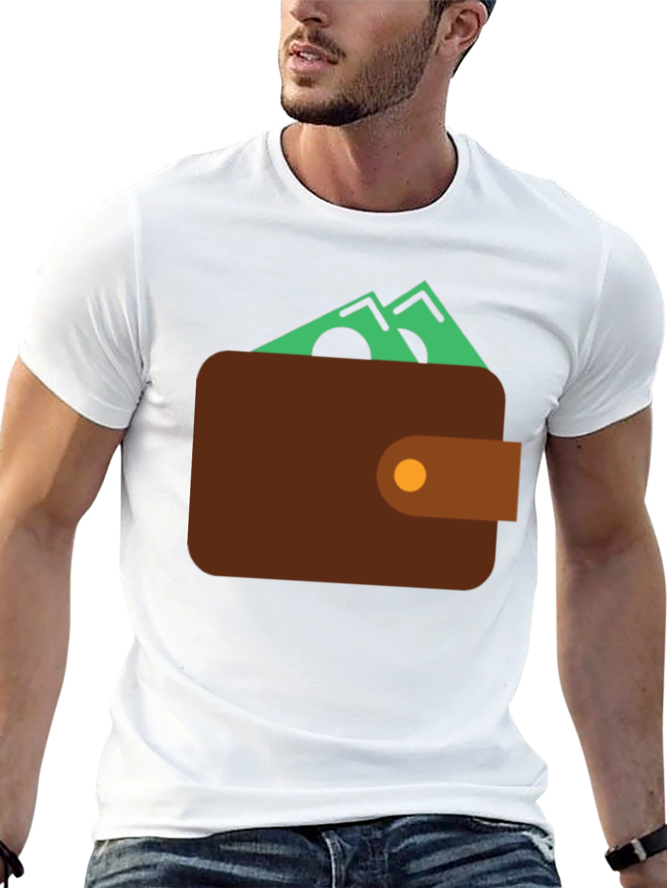 Money Wallet T-Shirt - Funny Graphic Tee