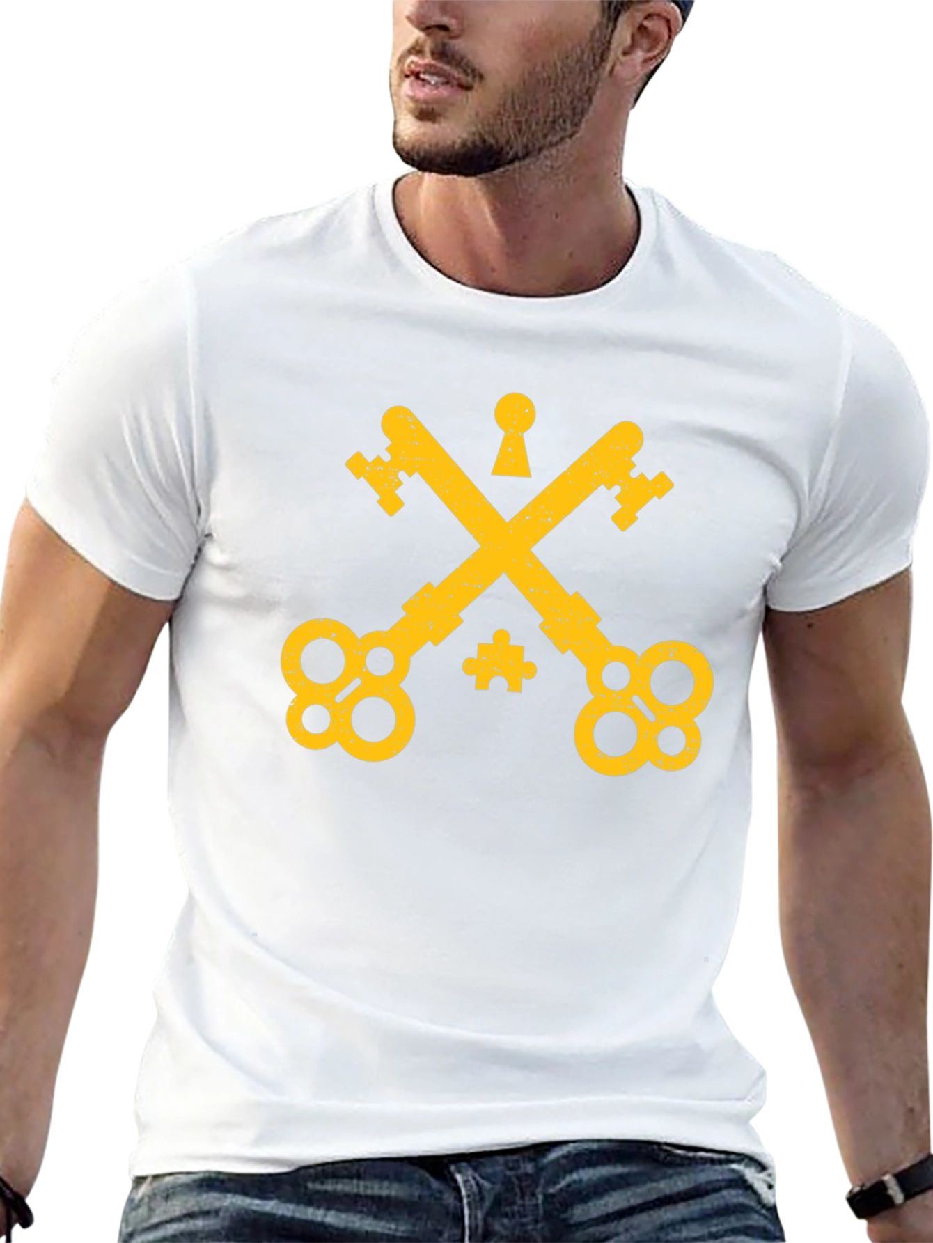 Vatican Keys Black T-Shirt
