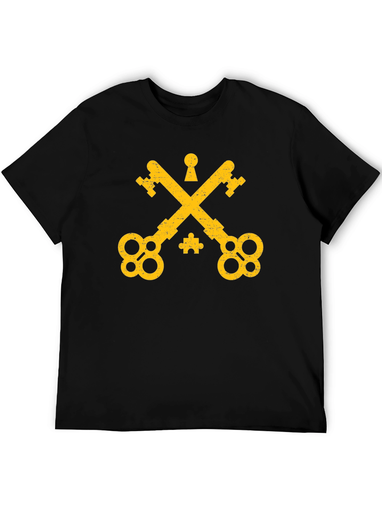 Vatican Keys Black T-Shirt