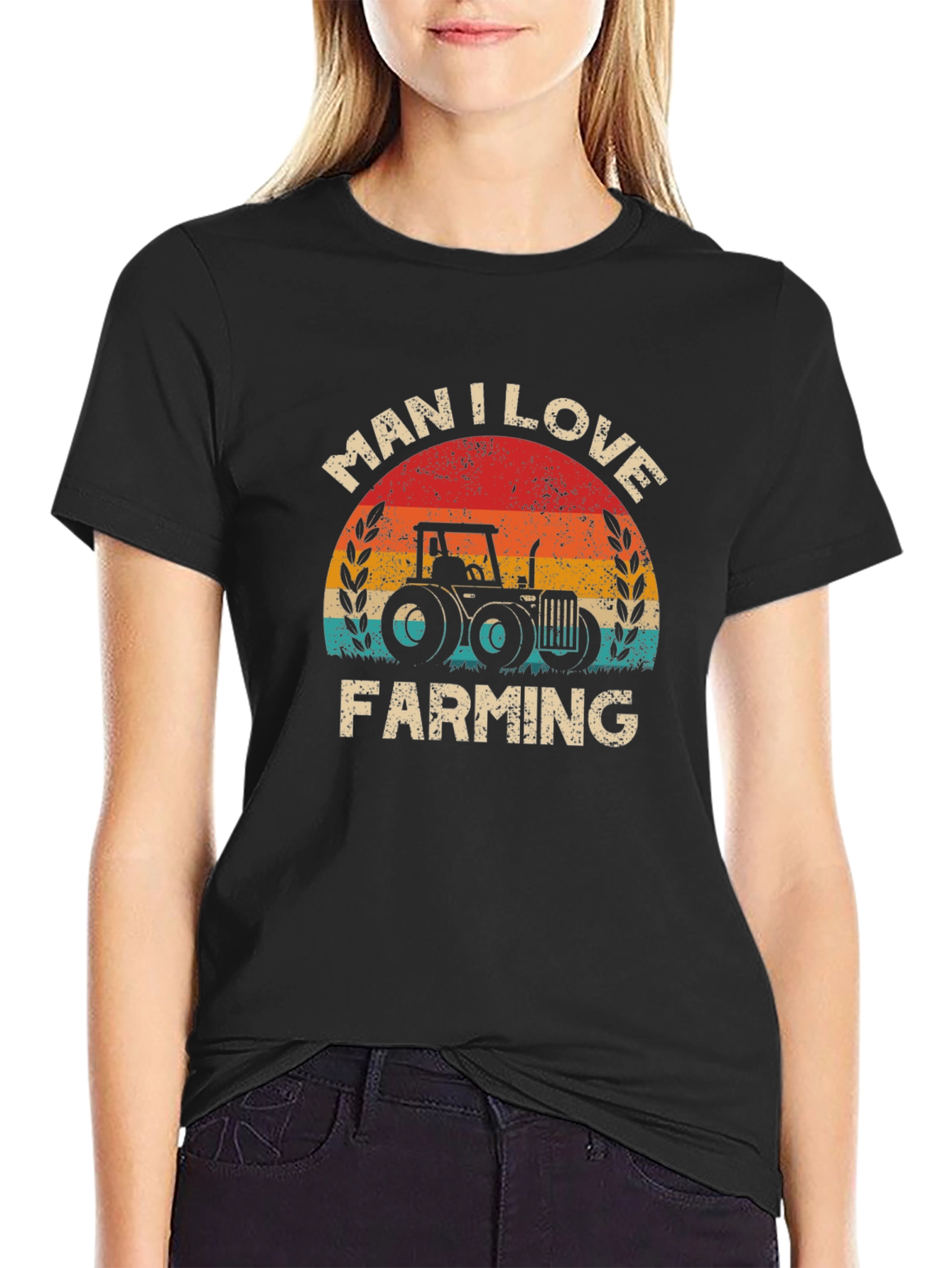 Man I Love Farming Graphic T-Shirt