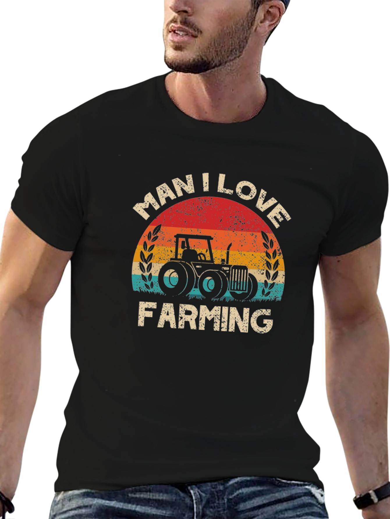 Man I Love Farming Graphic T-Shirt