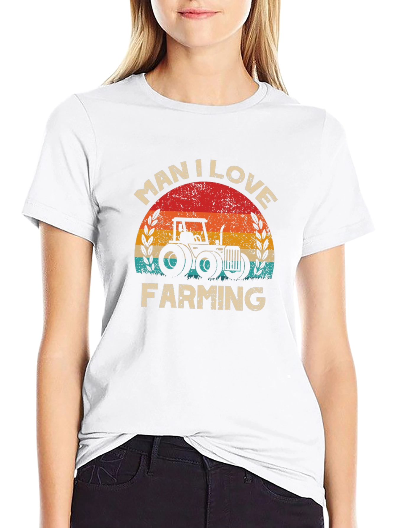 Man I Love Farming Graphic T-Shirt