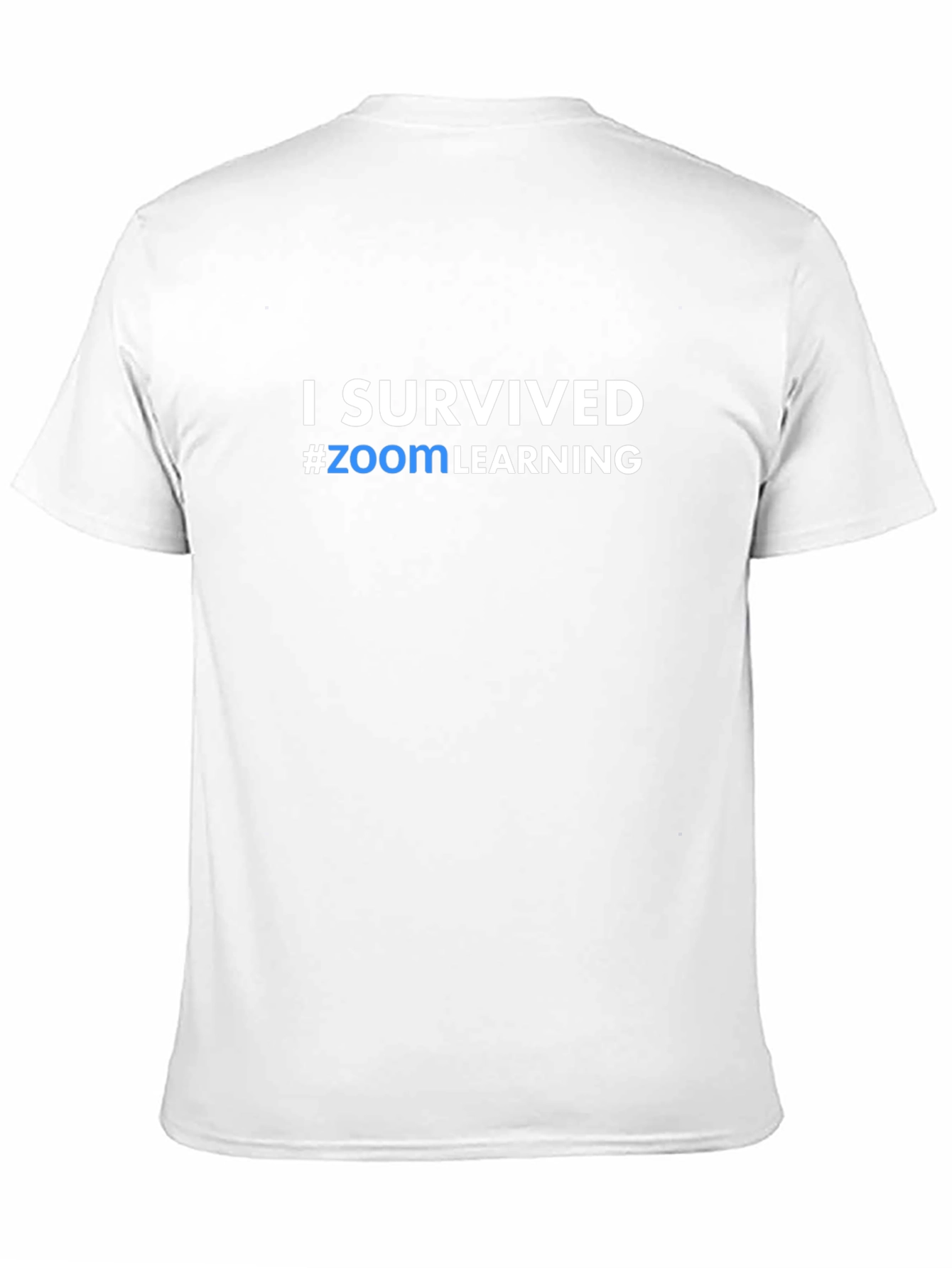I Survived #zoomLEARNING T-Shirt - Black