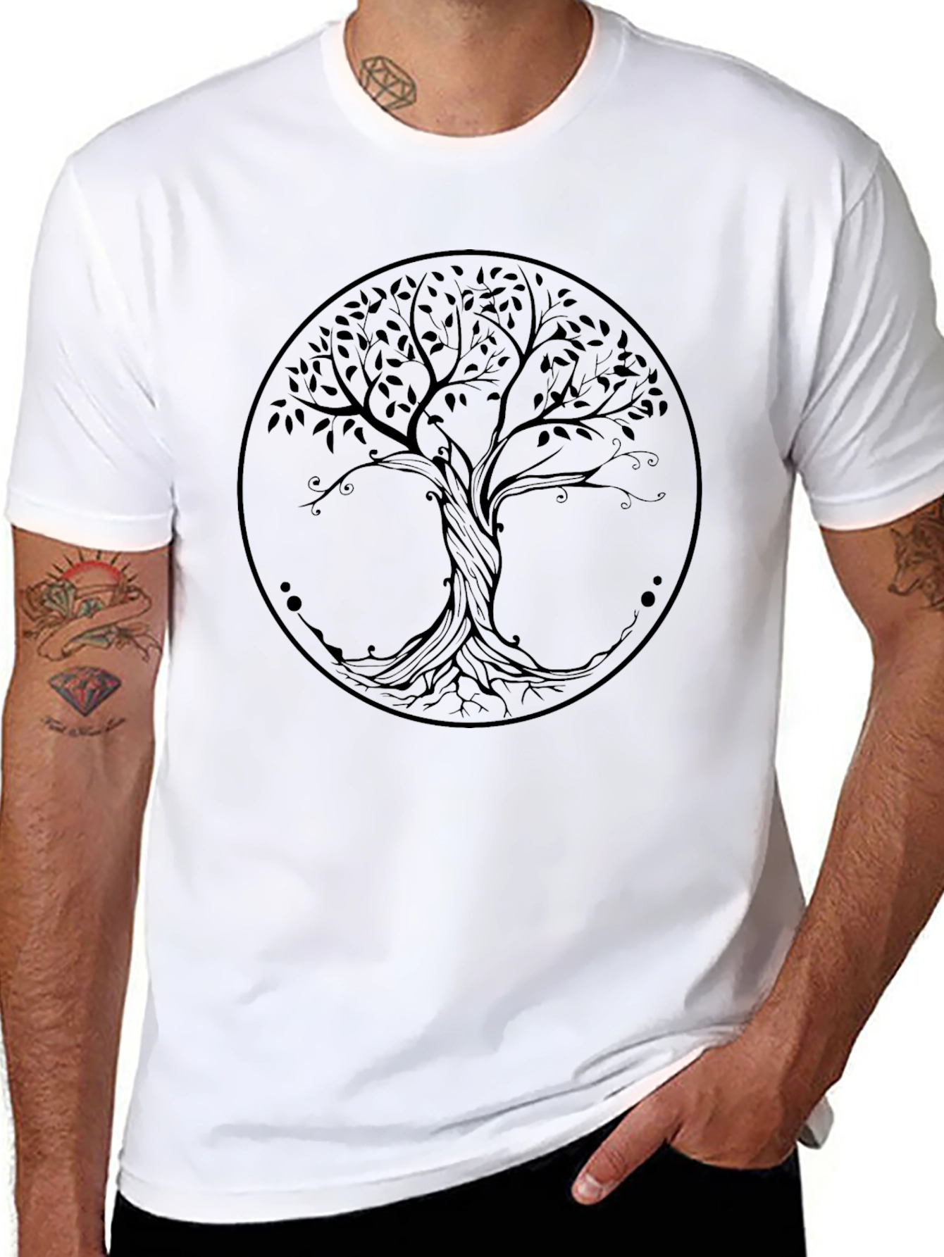 Yggdrasil Tree of Life Graphic T-Shirt