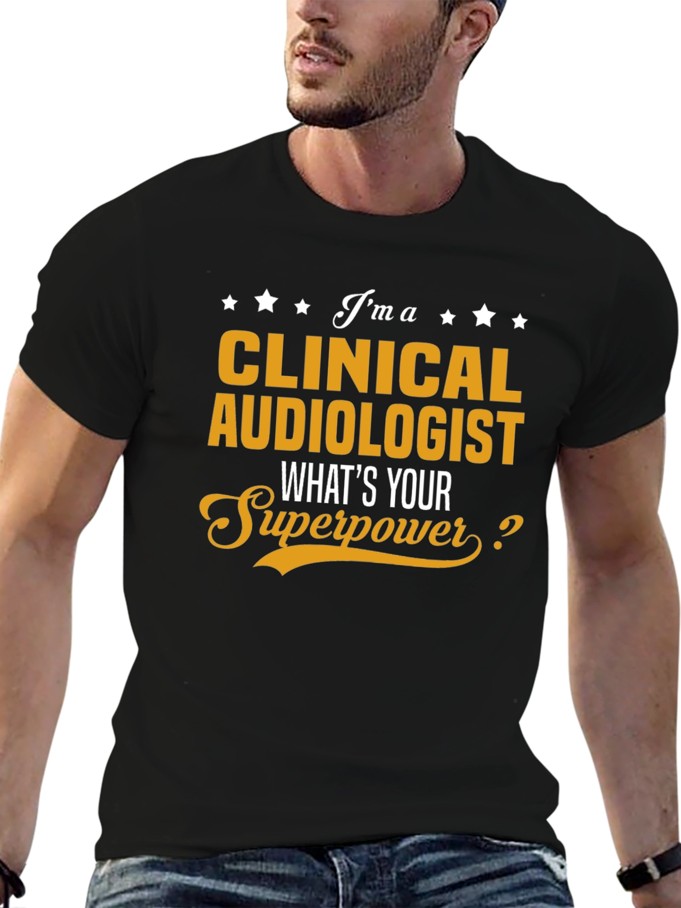 Clinical Audiologist Superpower T-Shirt