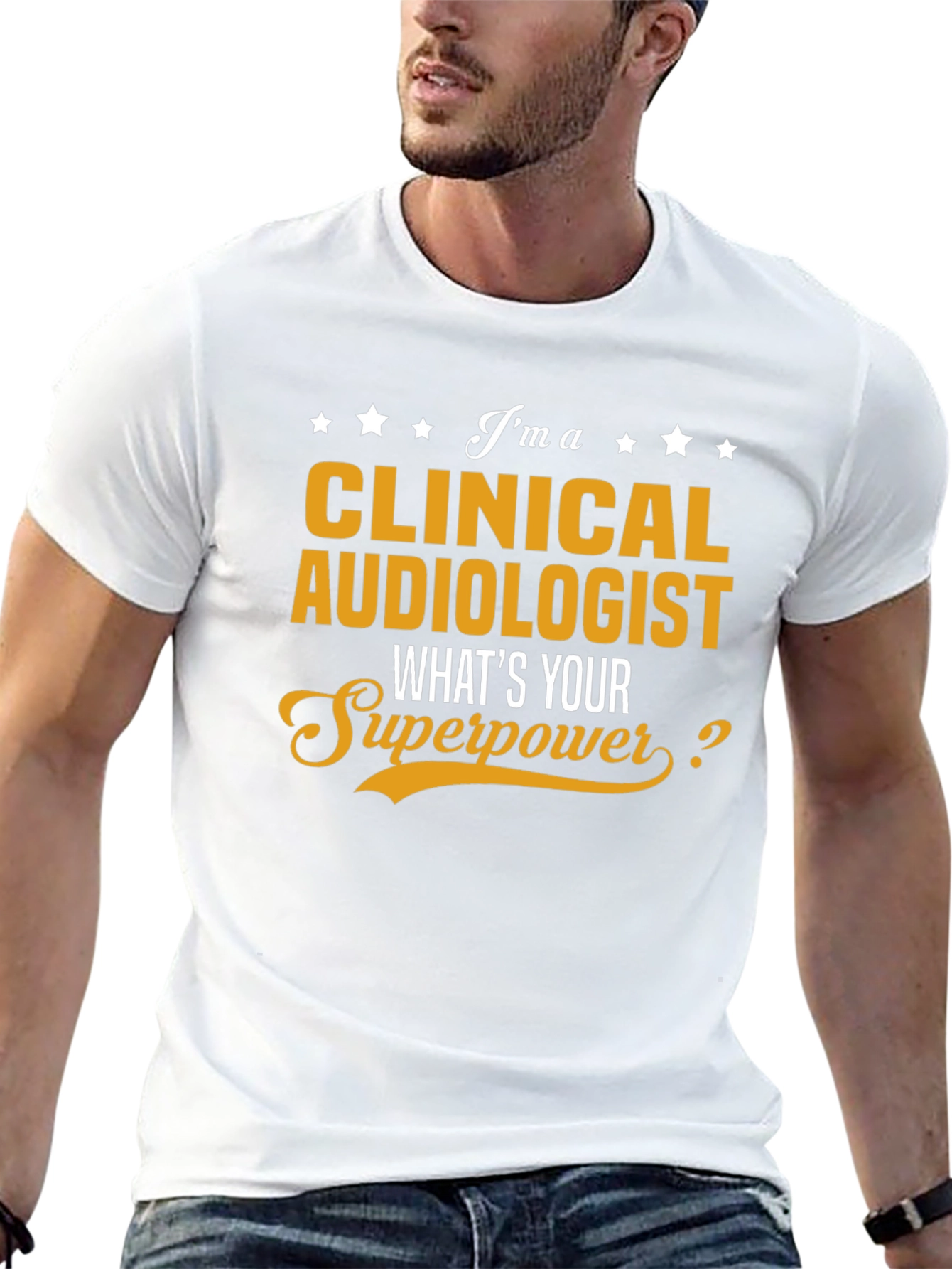 Clinical Audiologist Superpower T-Shirt