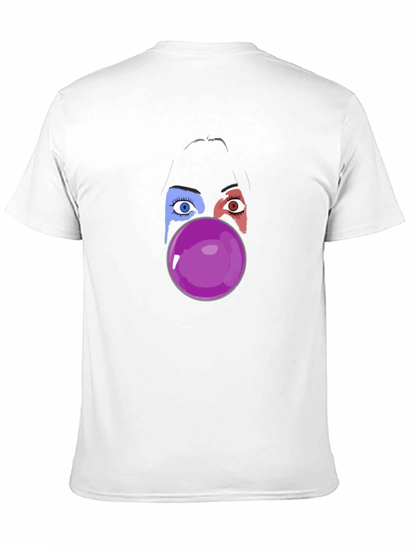 Eye See You Bubble Gum Black Tee