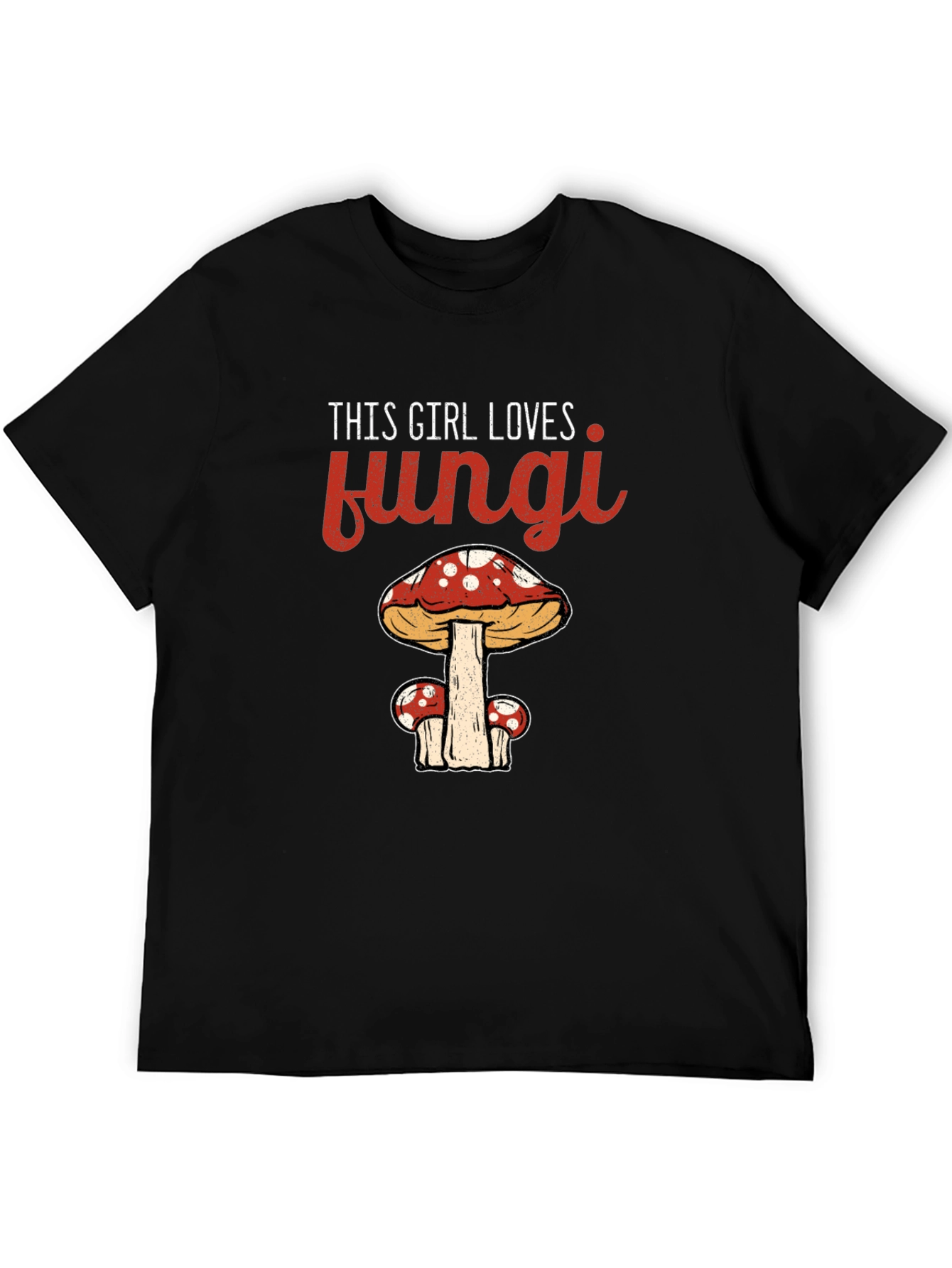 This Girl Loves Fungi Graphic T-Shirt