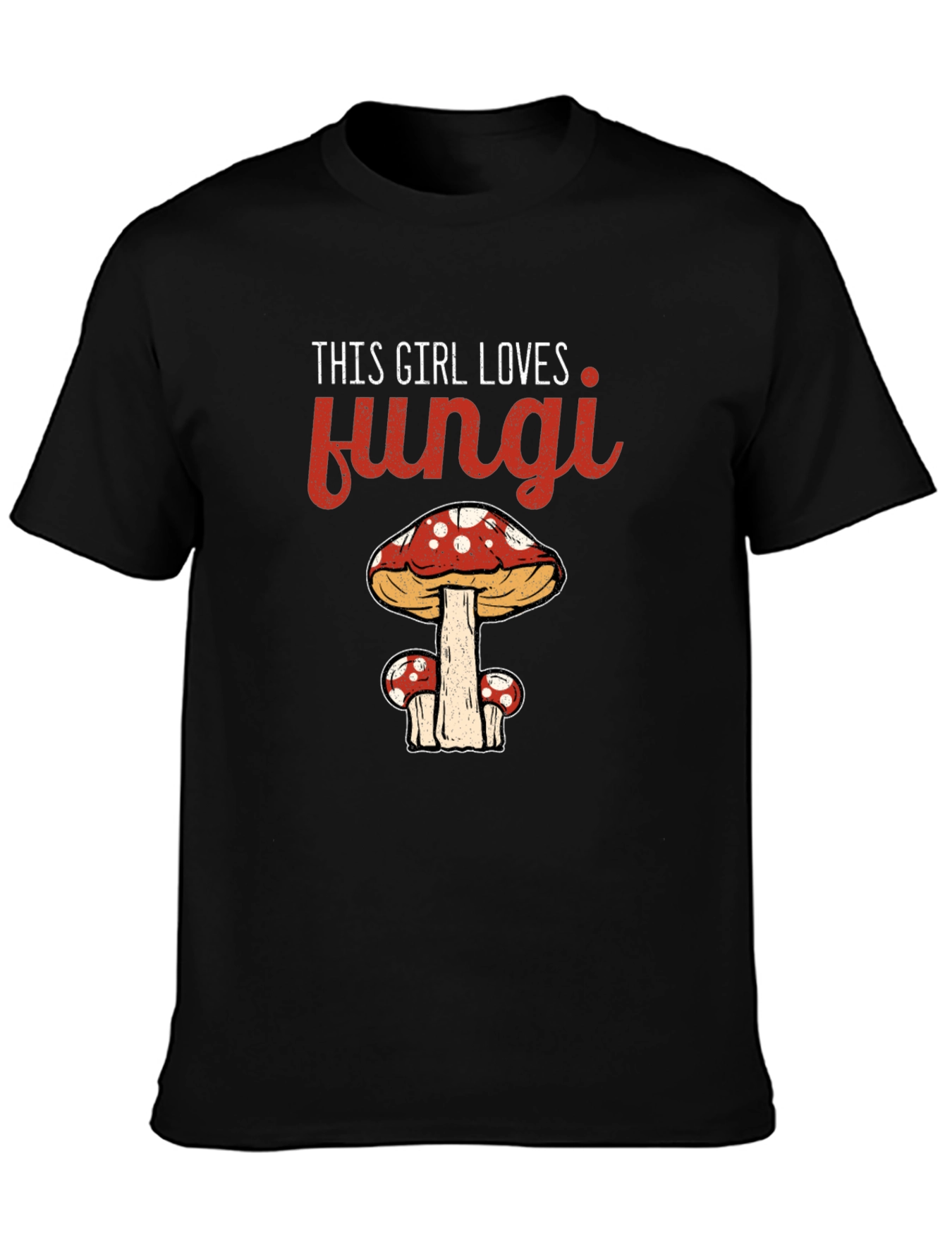 This Girl Loves Fungi Graphic T-Shirt