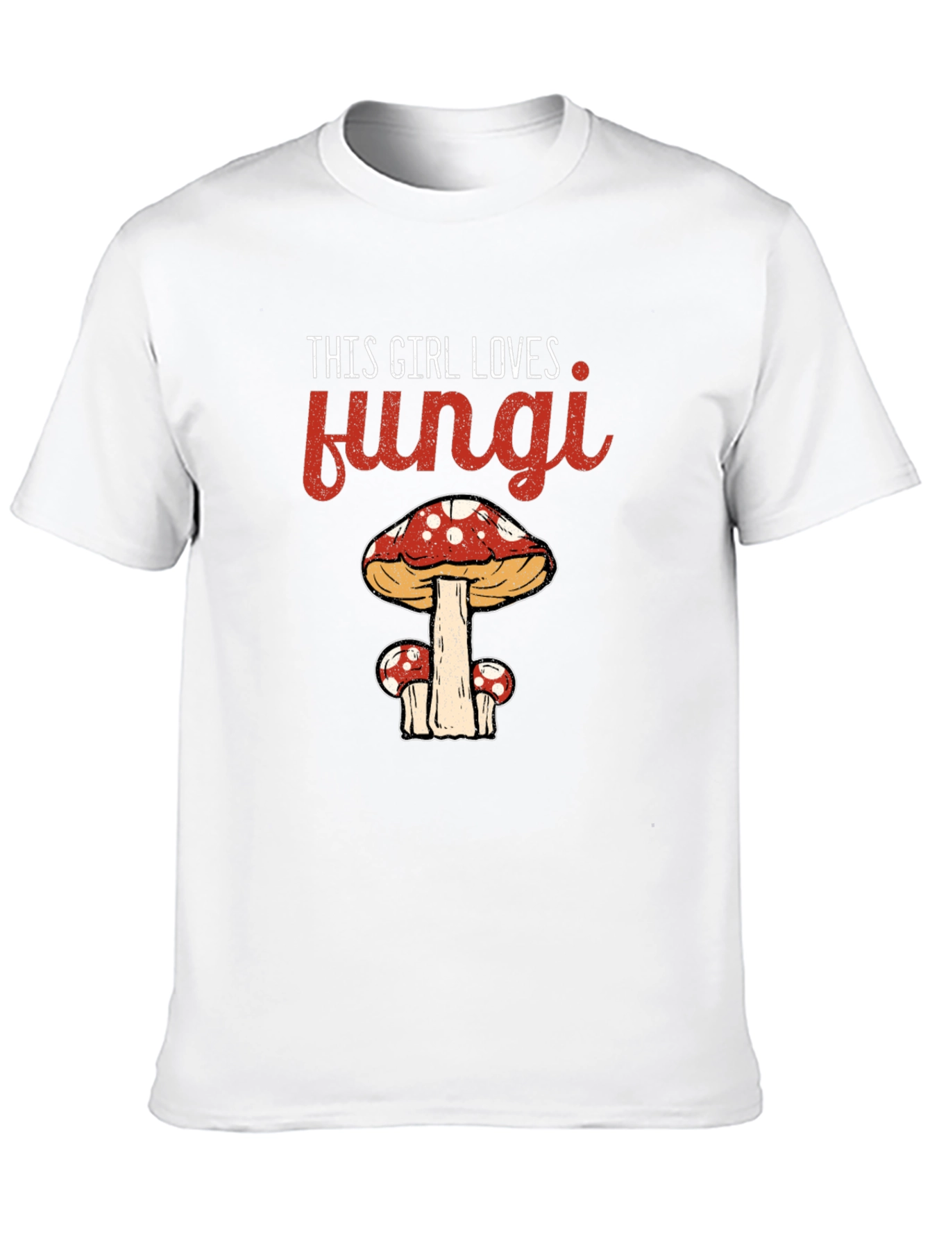 This Girl Loves Fungi Graphic T-Shirt