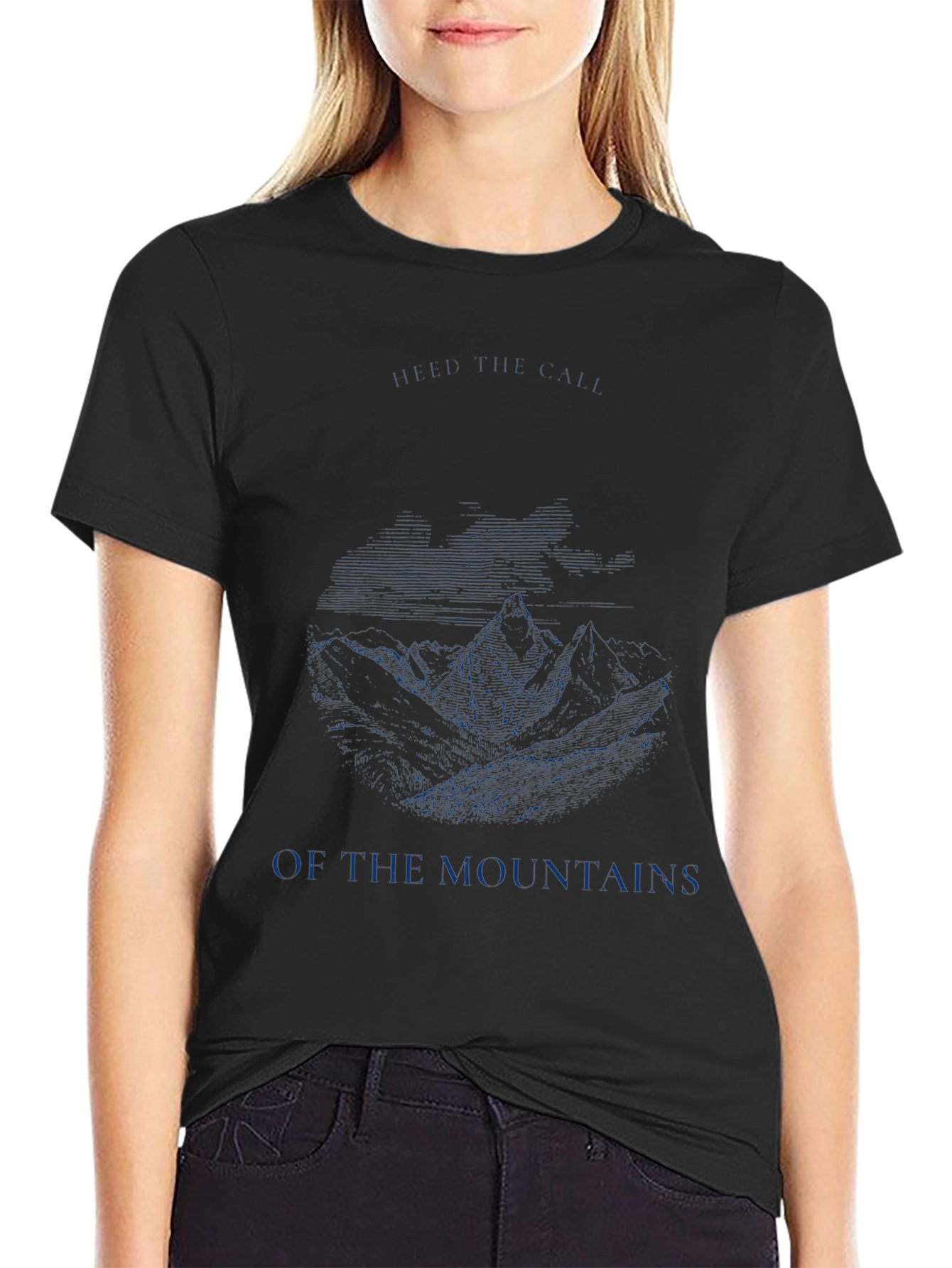 Mountainscape Graphic Tee - Nature Inspired Design