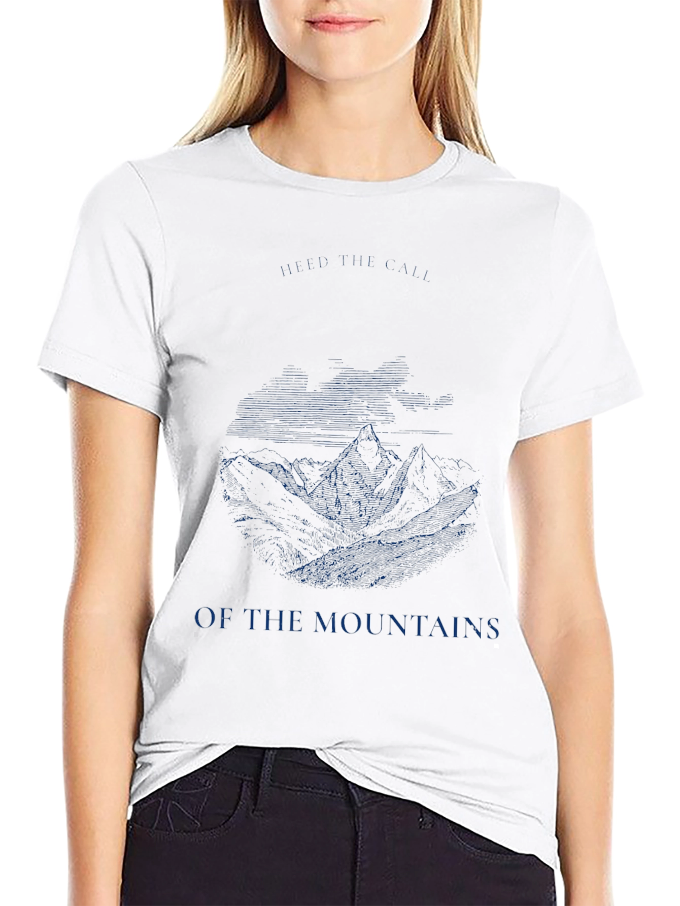 Mountainscape Graphic Tee - Nature Inspired Design