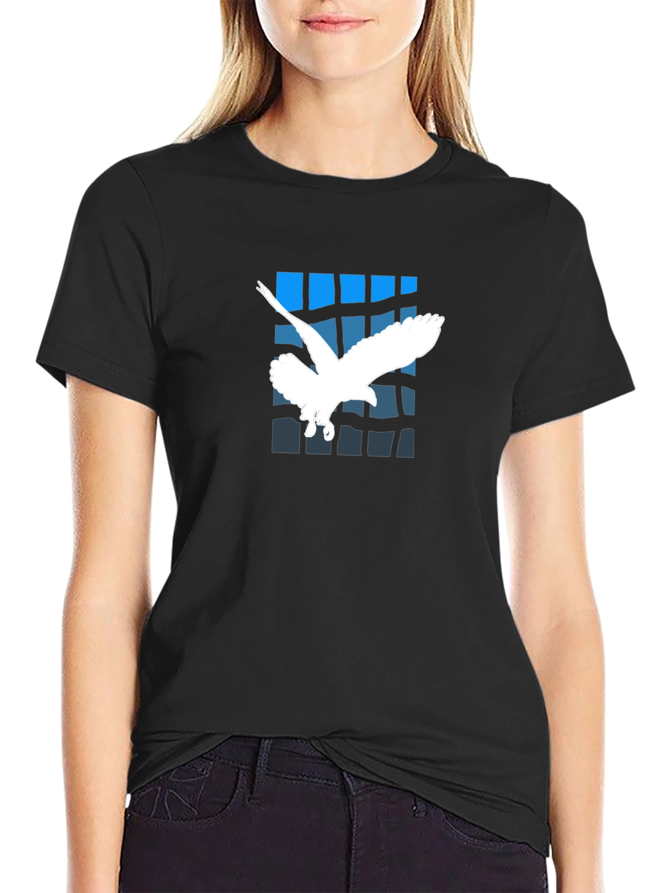 Eagle Graphic Black T-Shirt