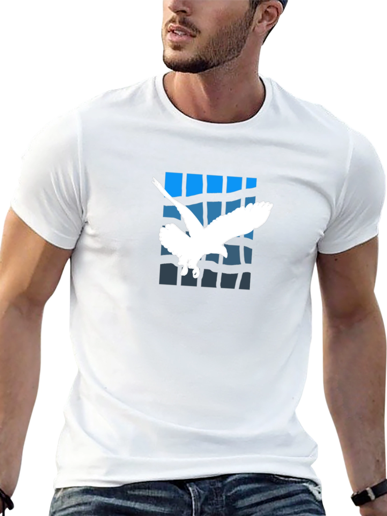 Eagle Graphic Black T-Shirt
