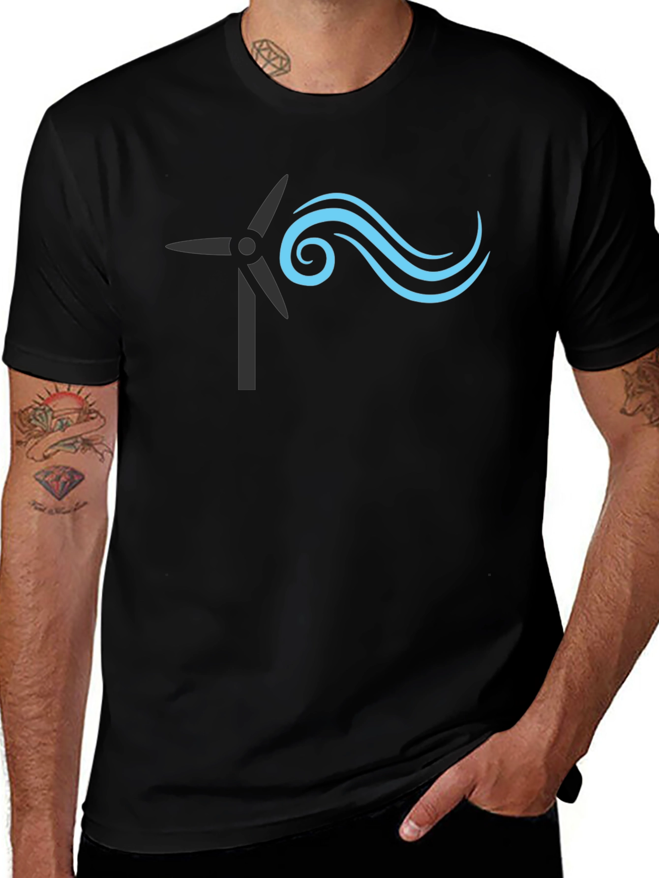 Wind Energy Tee: Sustainable Style