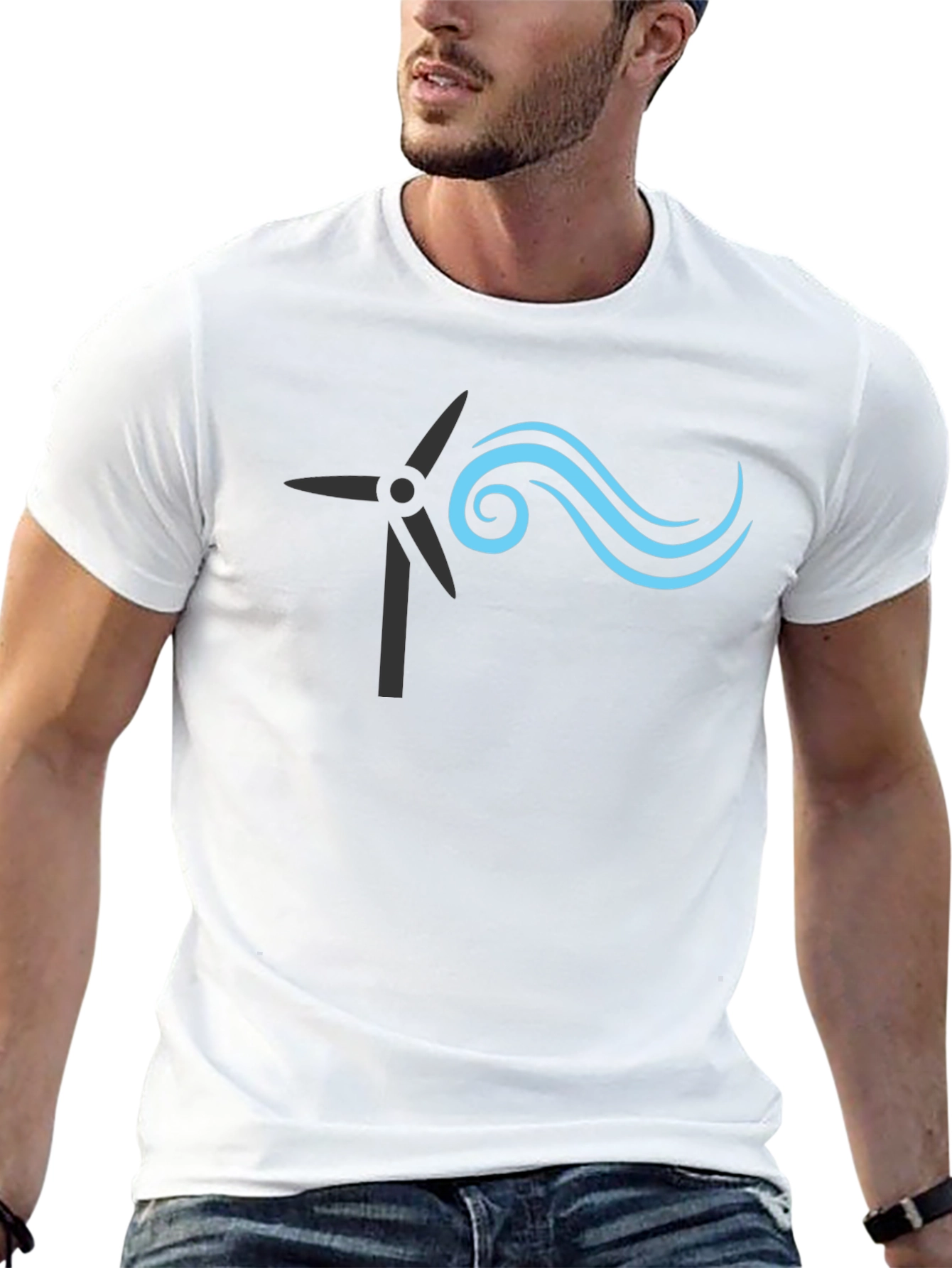 Wind Energy Tee: Sustainable Style