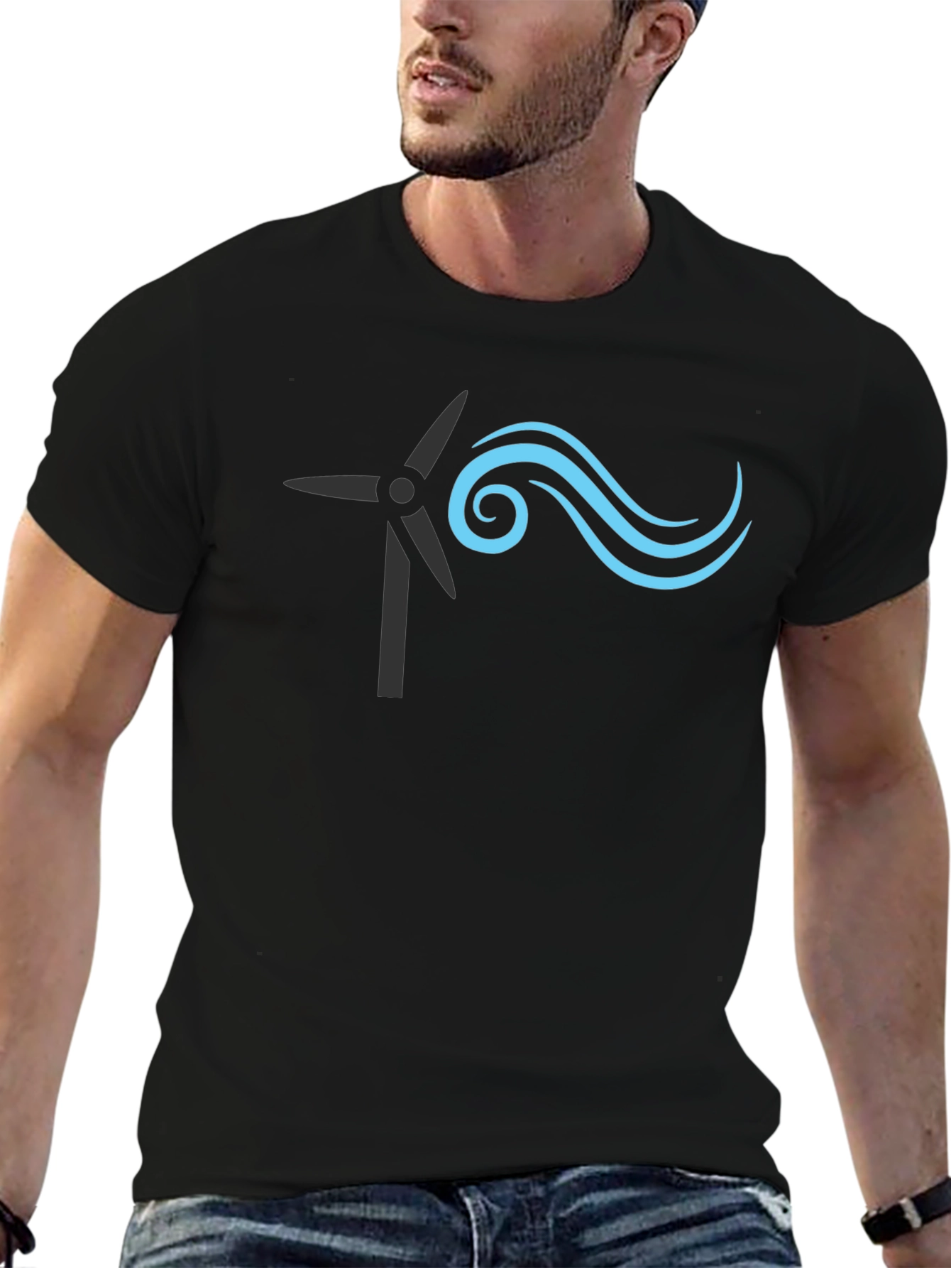 Wind Energy Tee: Sustainable Style