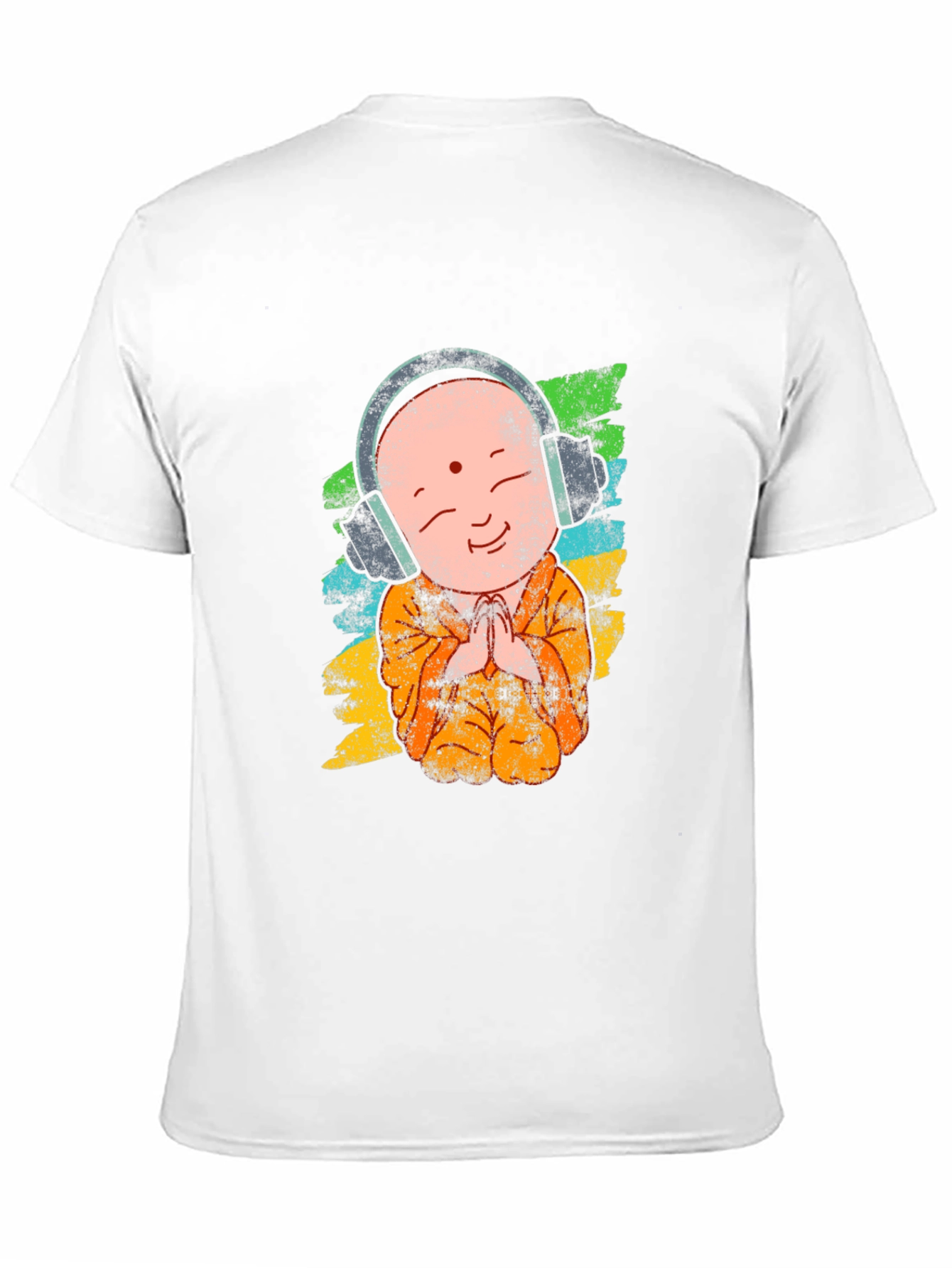 Buddha DJ Graphic Tee - Zen Vibes T-Shirt