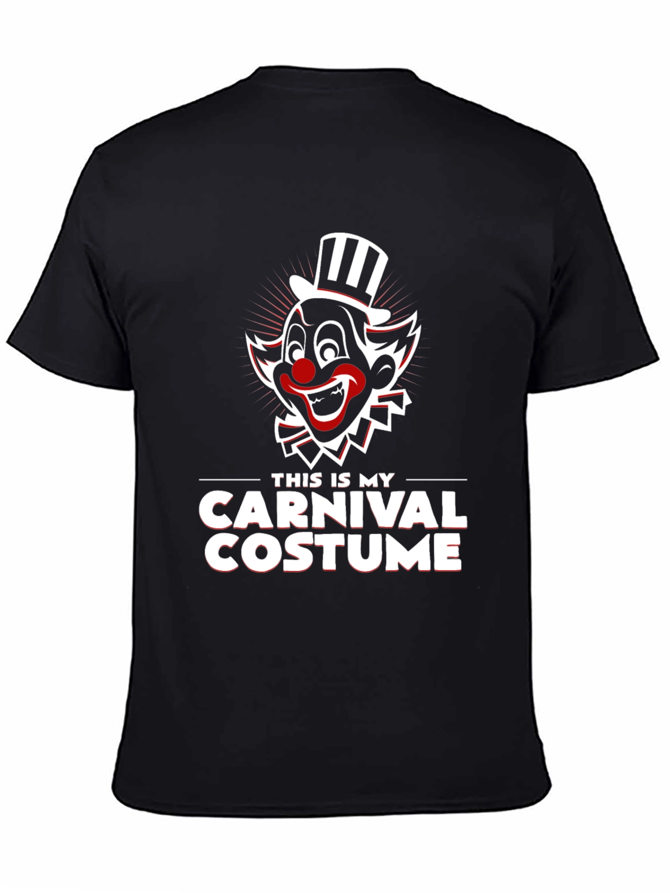Carnival Costume T-Shirt - Halloween Clown
